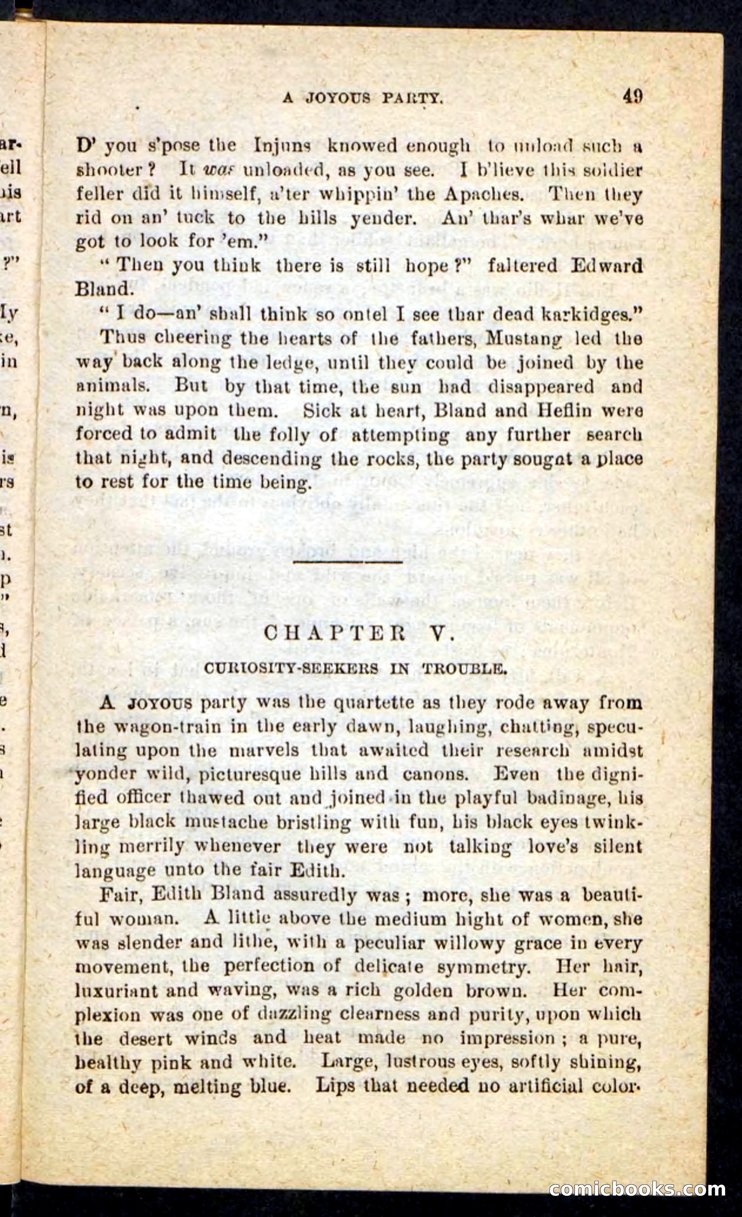Beadle's Pocket Novels No. 184: Mustang Sam — page 45 of 100