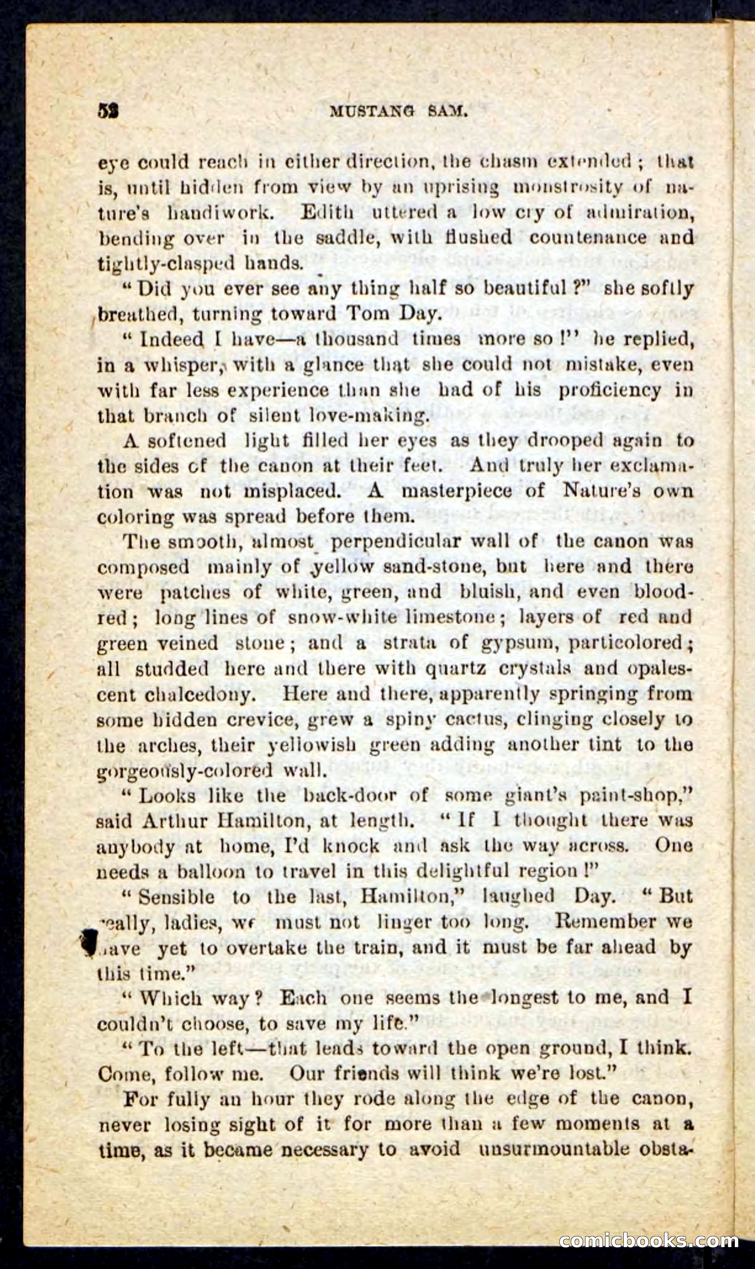 Beadle's Pocket Novels No. 184: Mustang Sam — page 48 of 100