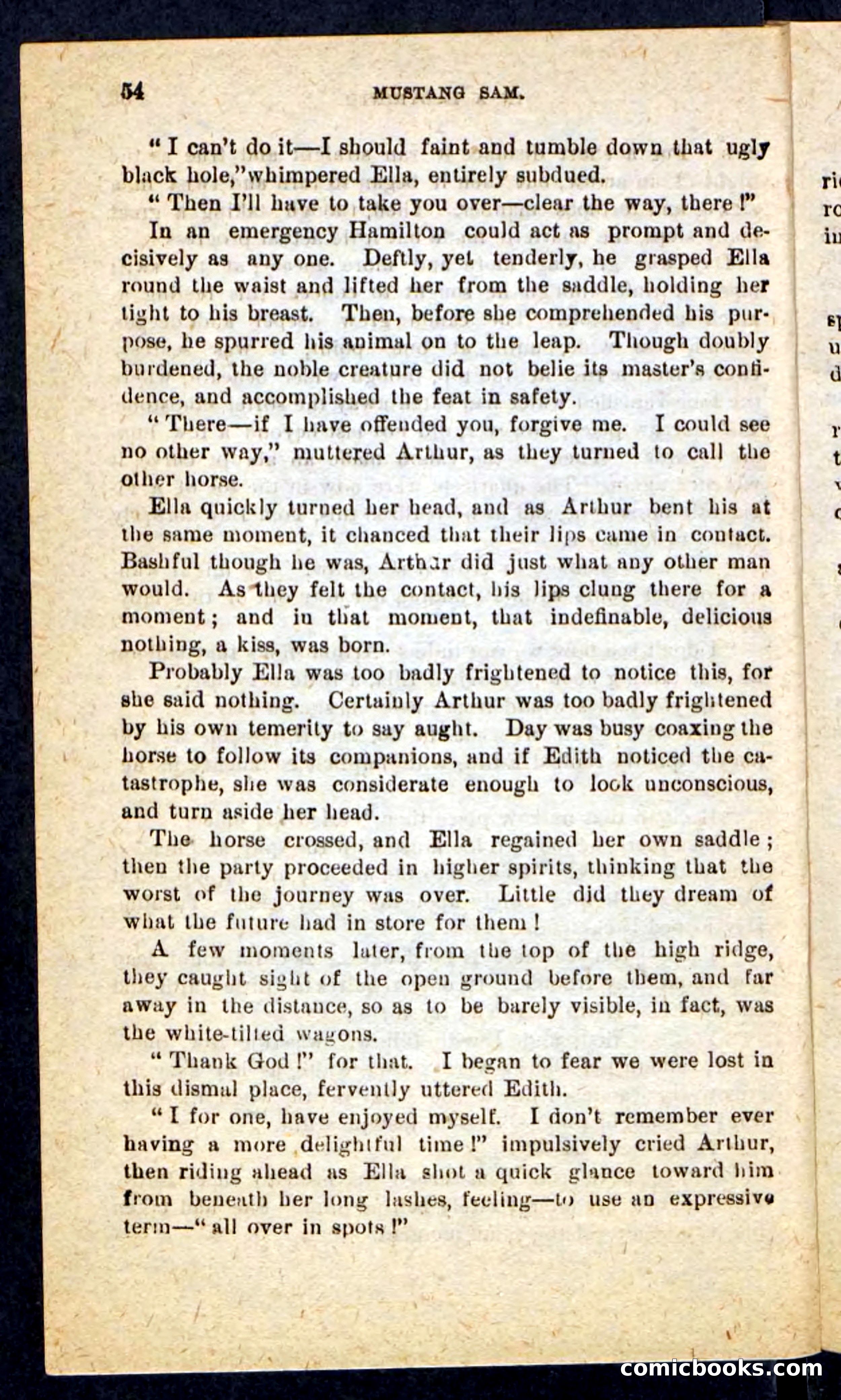 Beadle's Pocket Novels No. 184: Mustang Sam — page 50 of 100