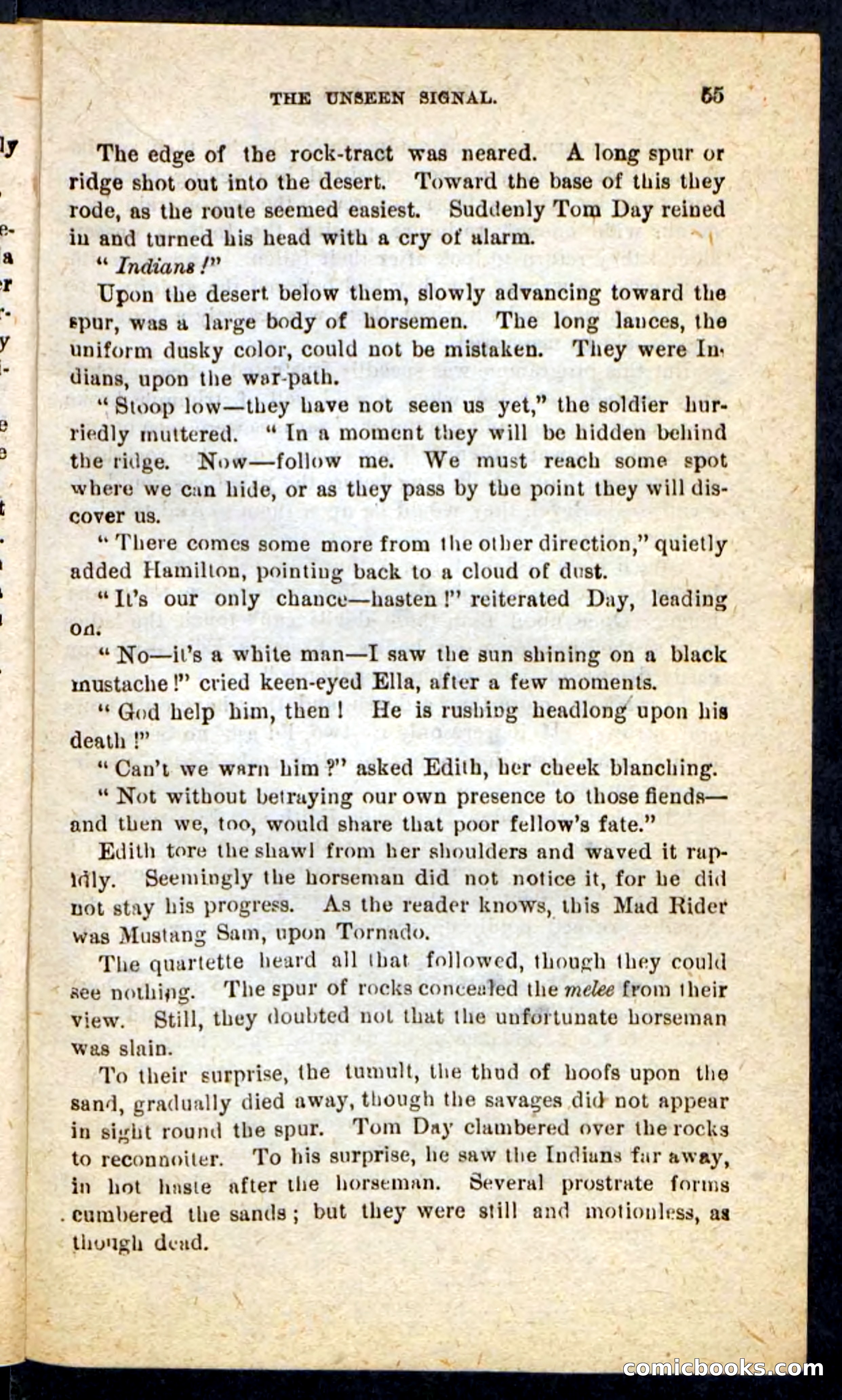 Beadle's Pocket Novels No. 184: Mustang Sam — page 51 of 100