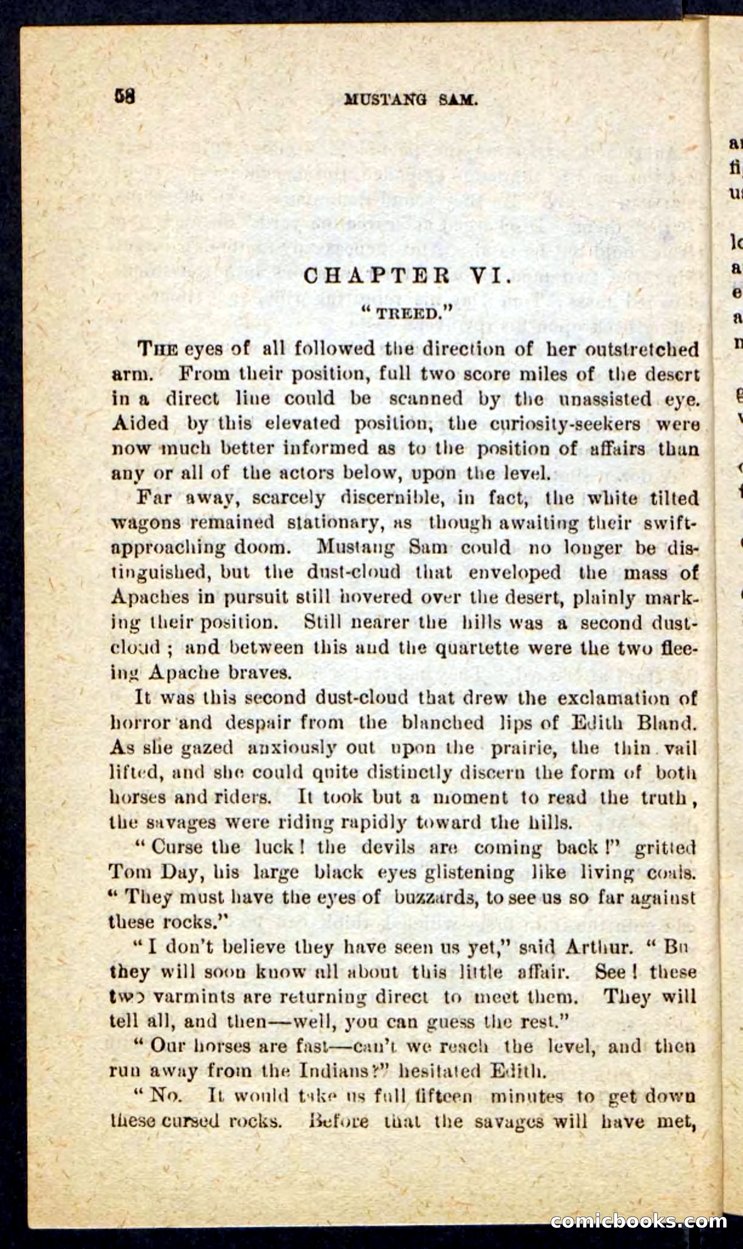 Beadle's Pocket Novels No. 184: Mustang Sam — page 54 of 100