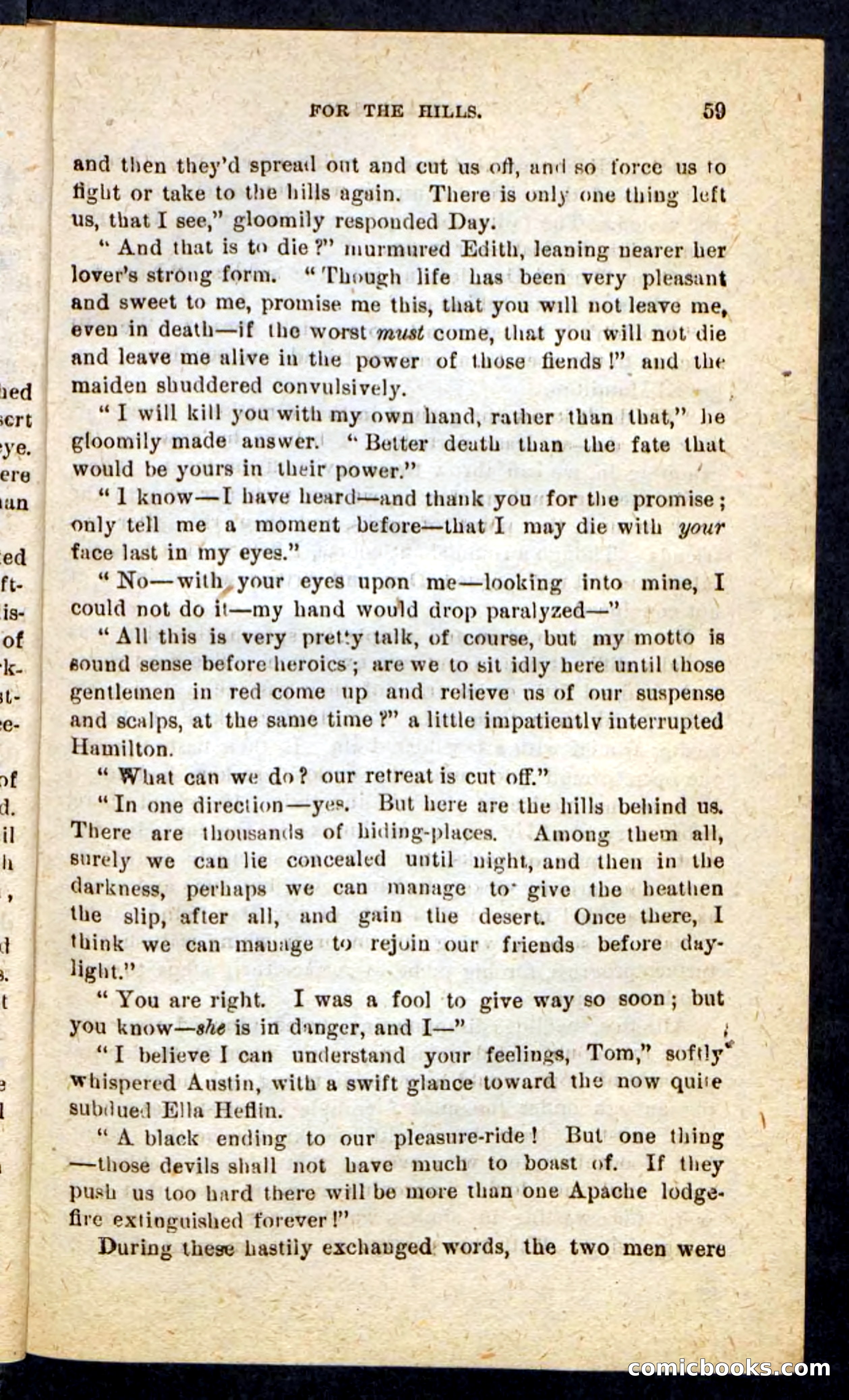 Beadle's Pocket Novels No. 184: Mustang Sam — page 55 of 100