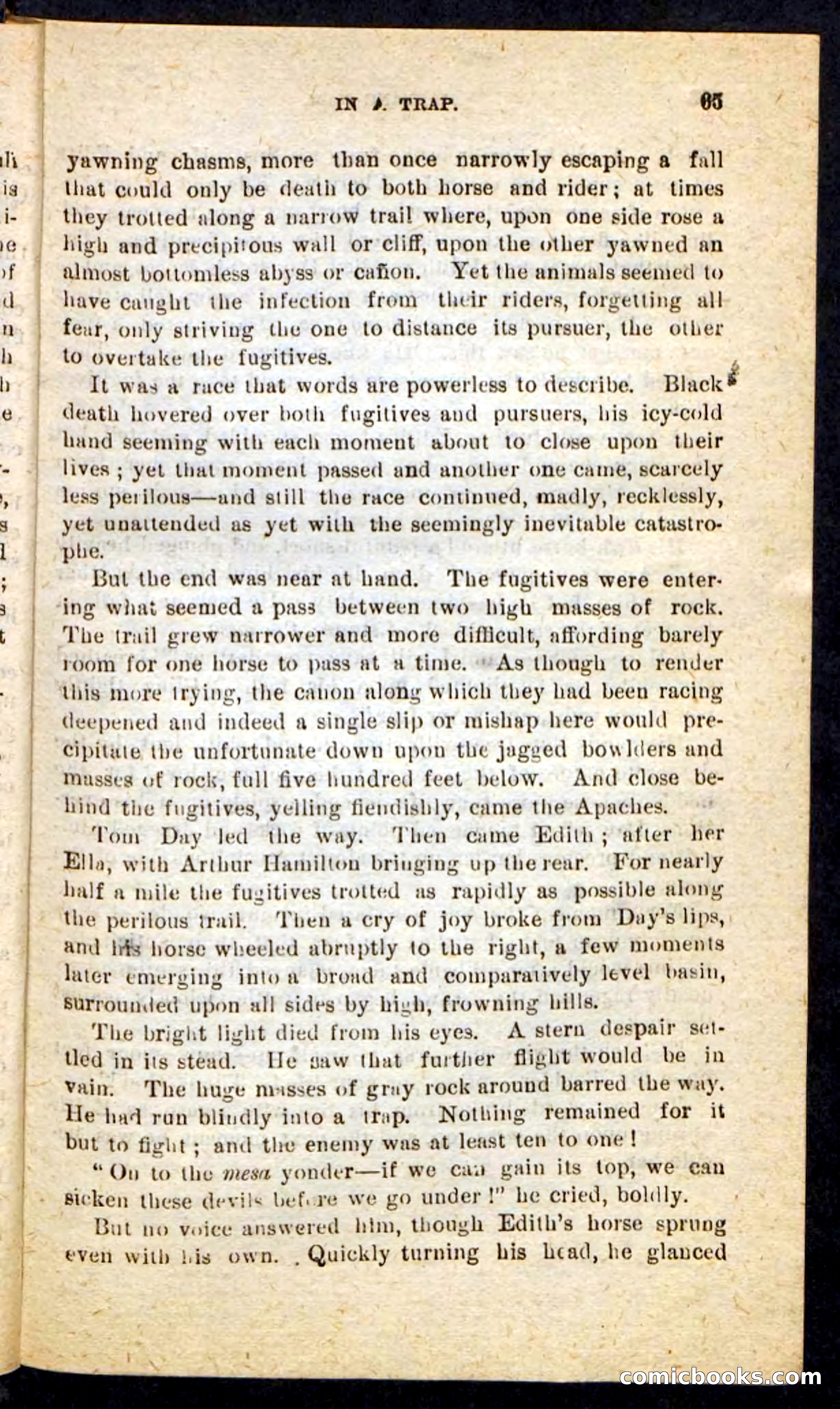 Beadle's Pocket Novels No. 184: Mustang Sam — page 61 of 100