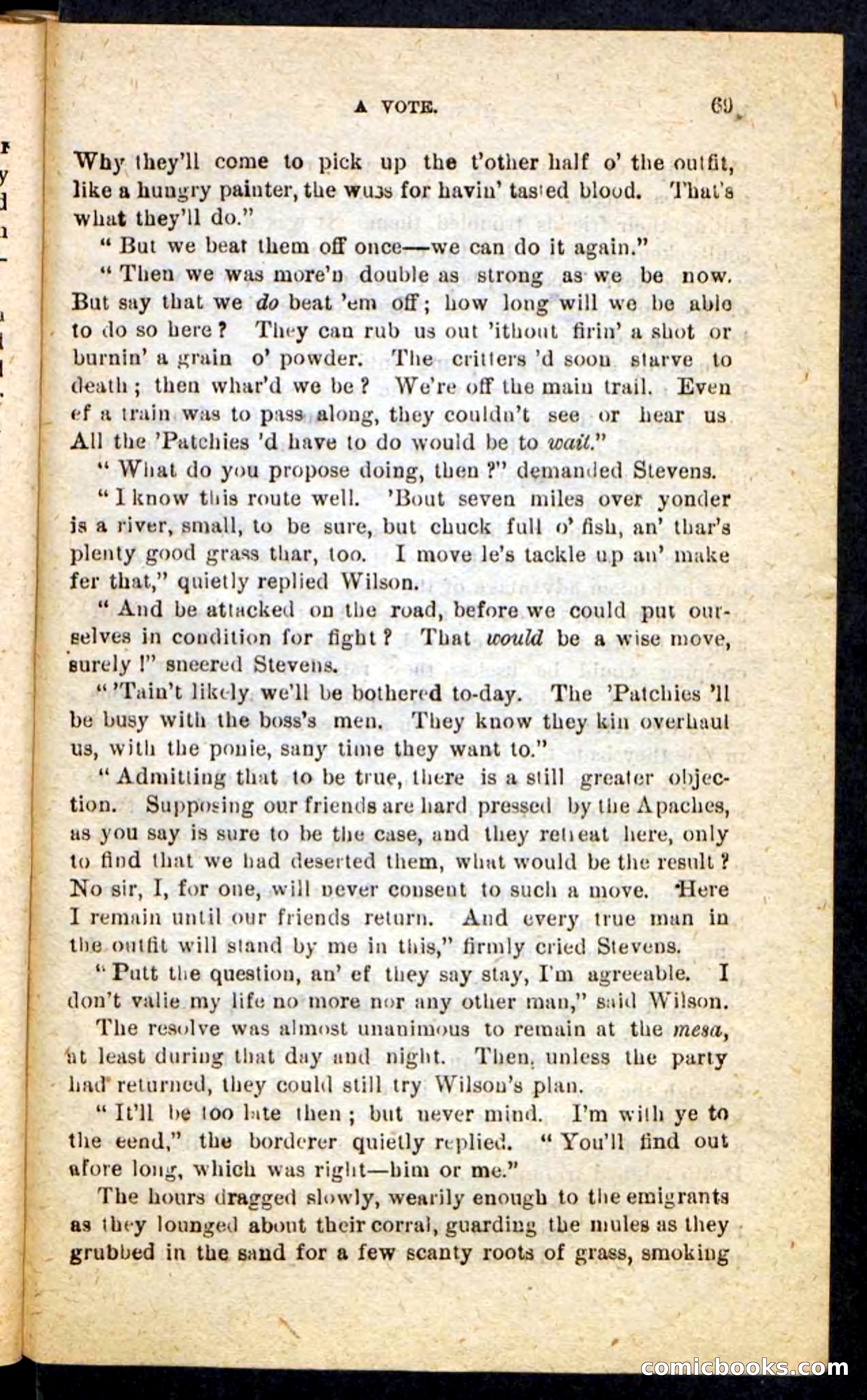 Beadle's Pocket Novels No. 184: Mustang Sam — page 65 of 100