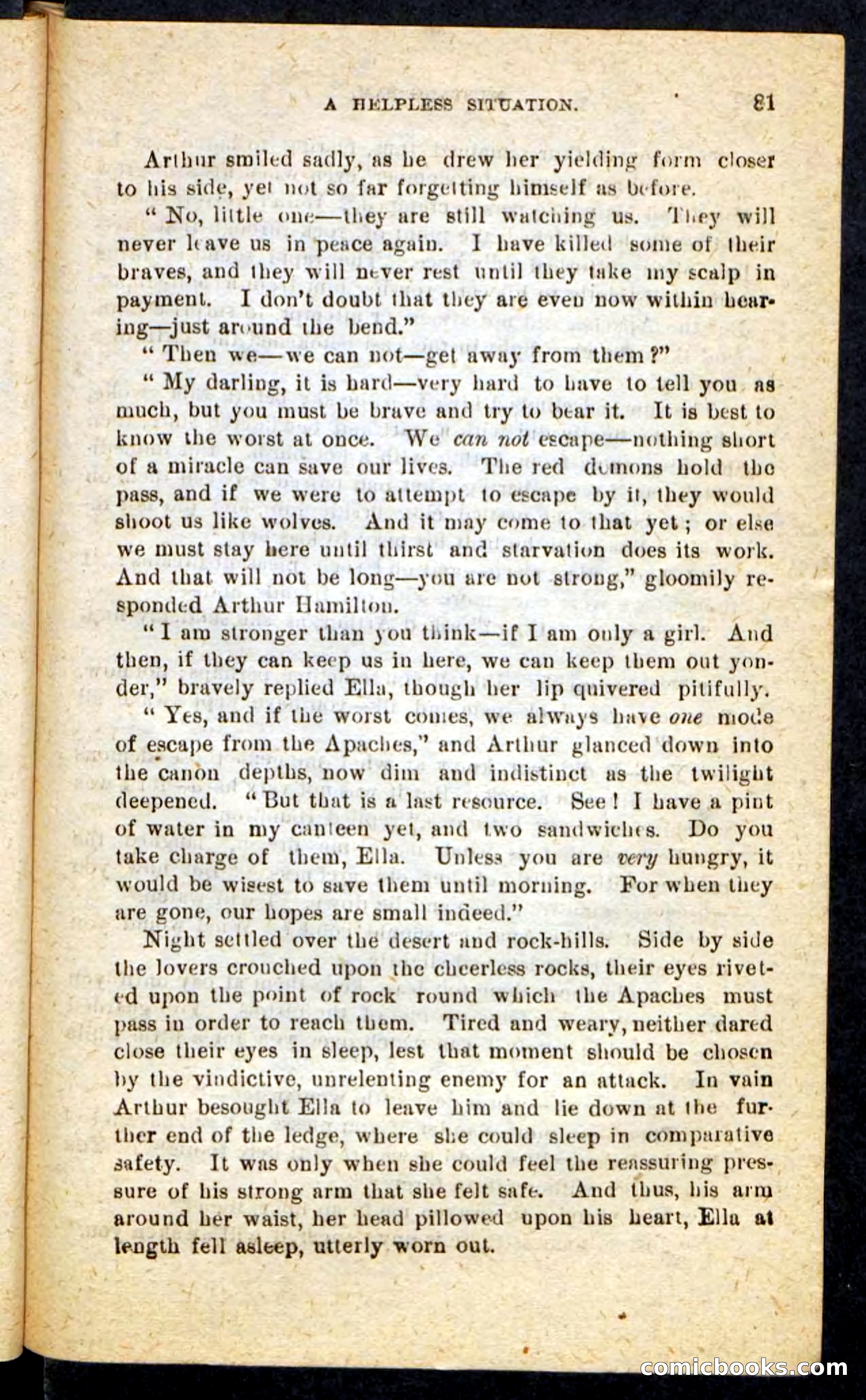 Beadle's Pocket Novels No. 184: Mustang Sam — page 77 of 100