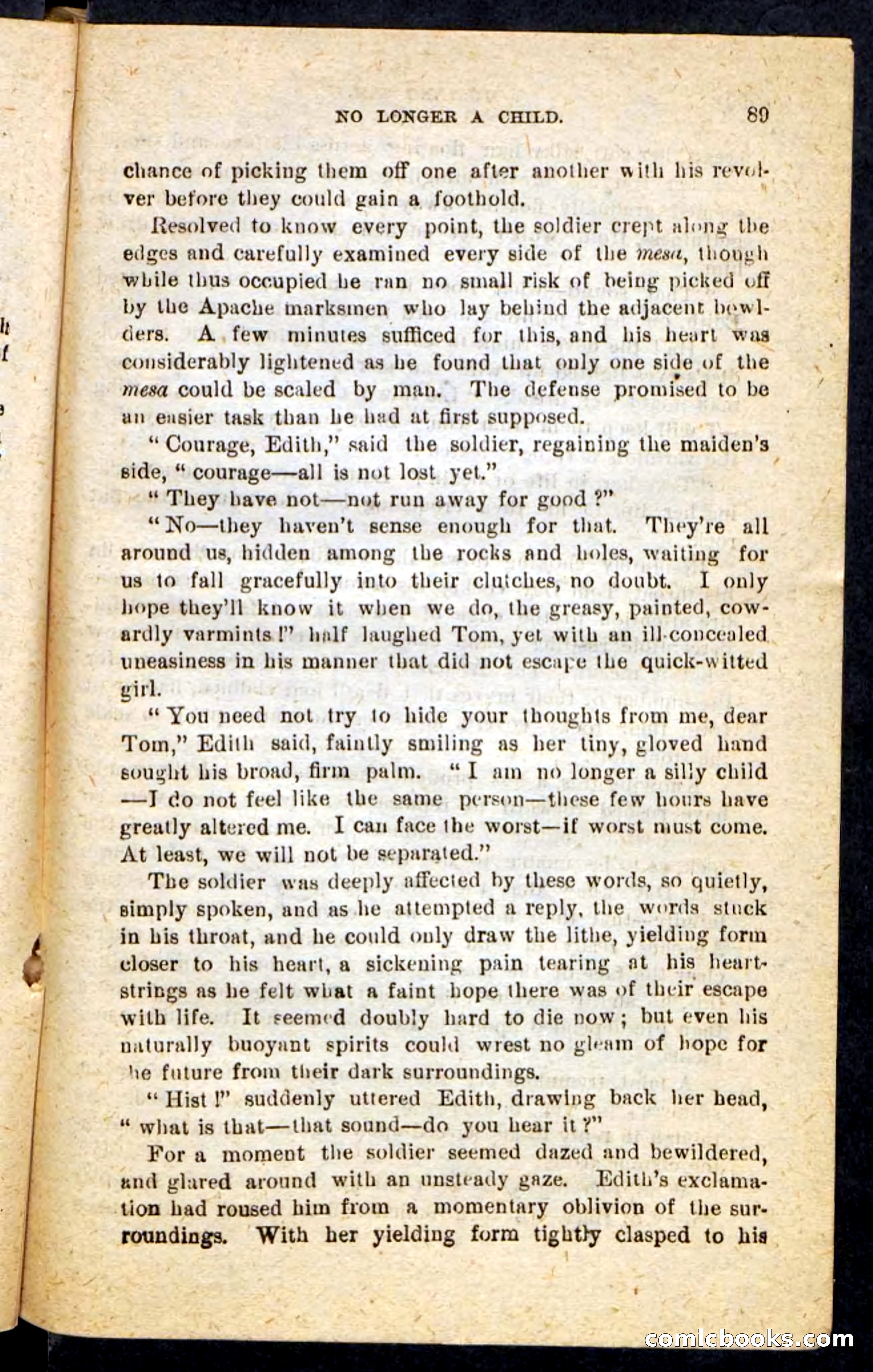 Beadle's Pocket Novels No. 184: Mustang Sam — page 85 of 100