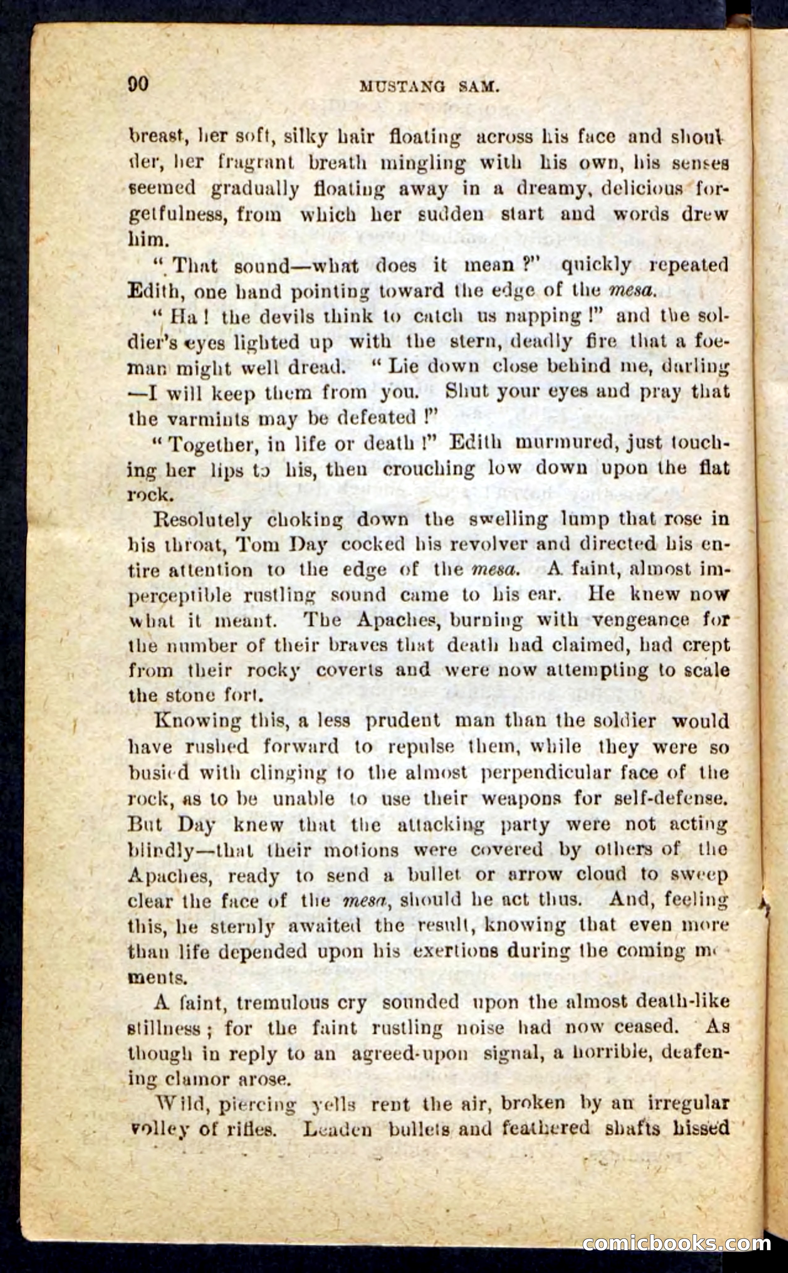 Beadle's Pocket Novels No. 184: Mustang Sam — page 86 of 100