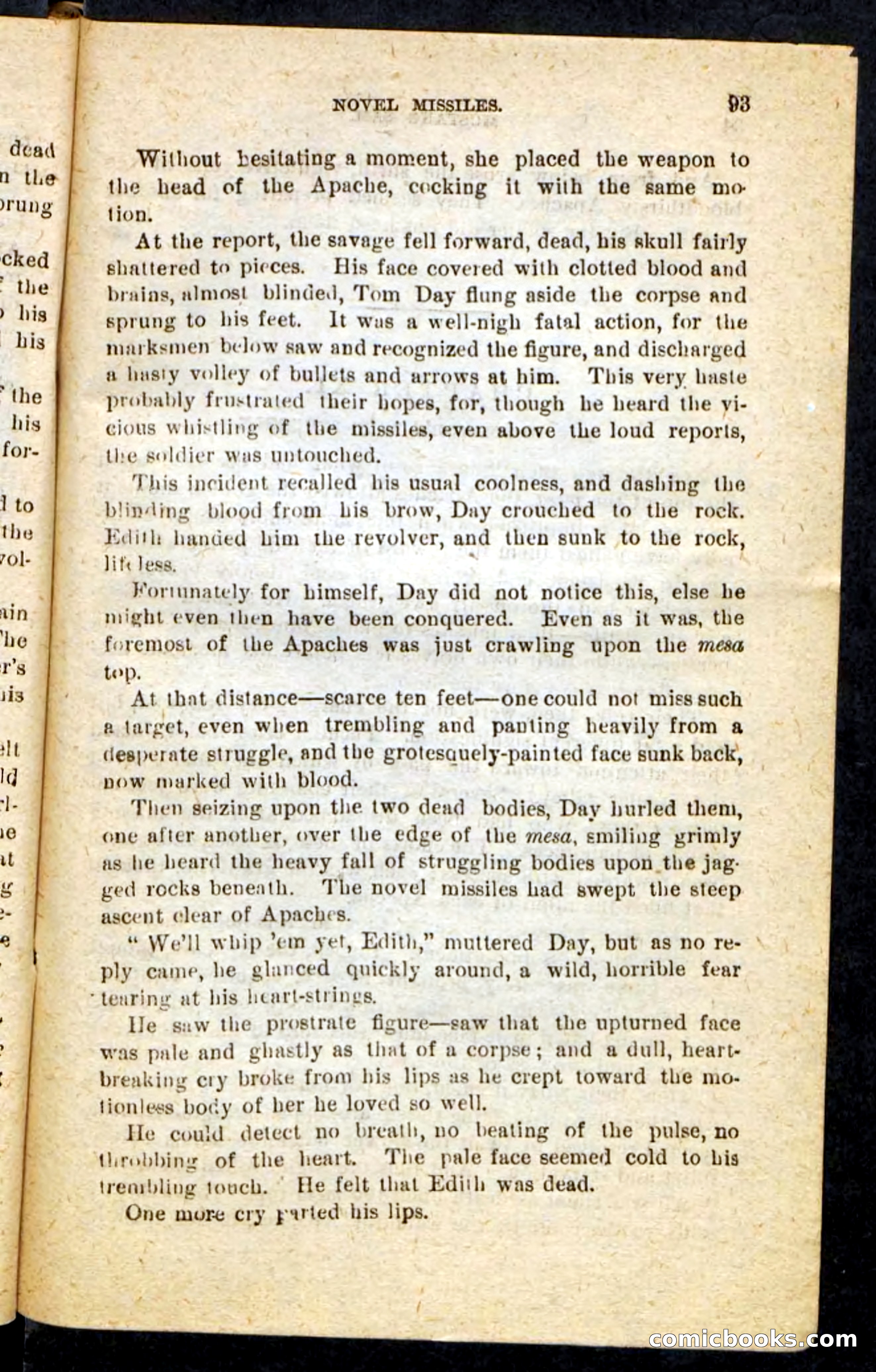 Beadle's Pocket Novels No. 184: Mustang Sam — page 89 of 100