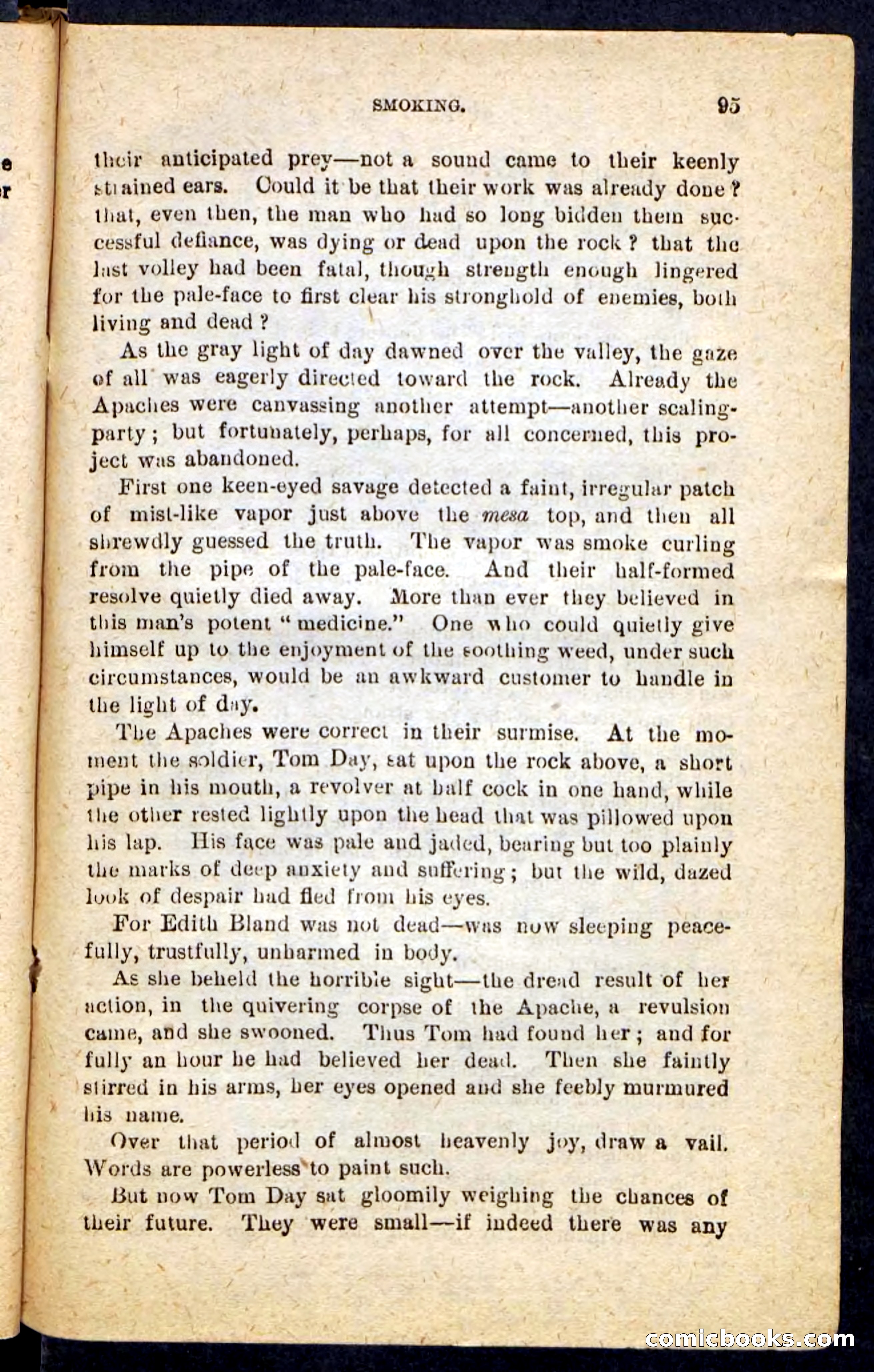 Beadle's Pocket Novels No. 184: Mustang Sam — page 91 of 100