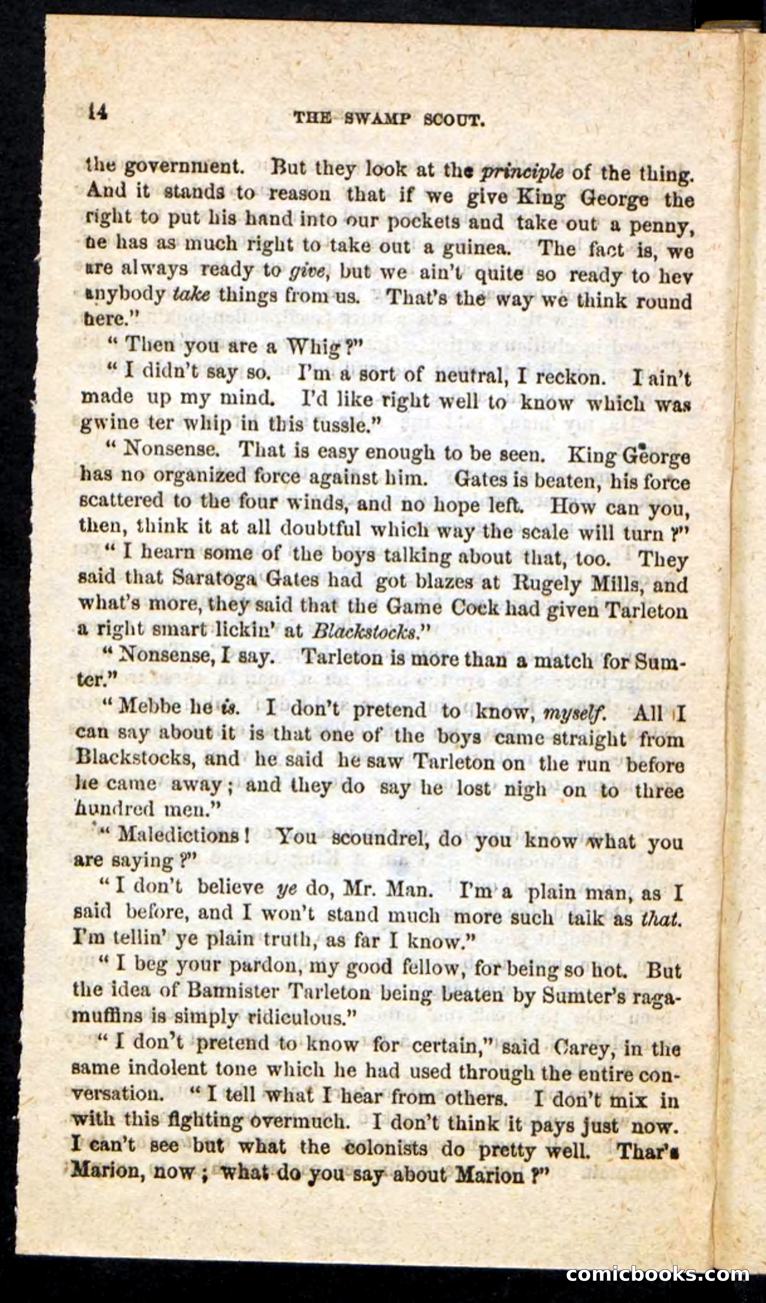 The Swamp Scout — page 10 of 100