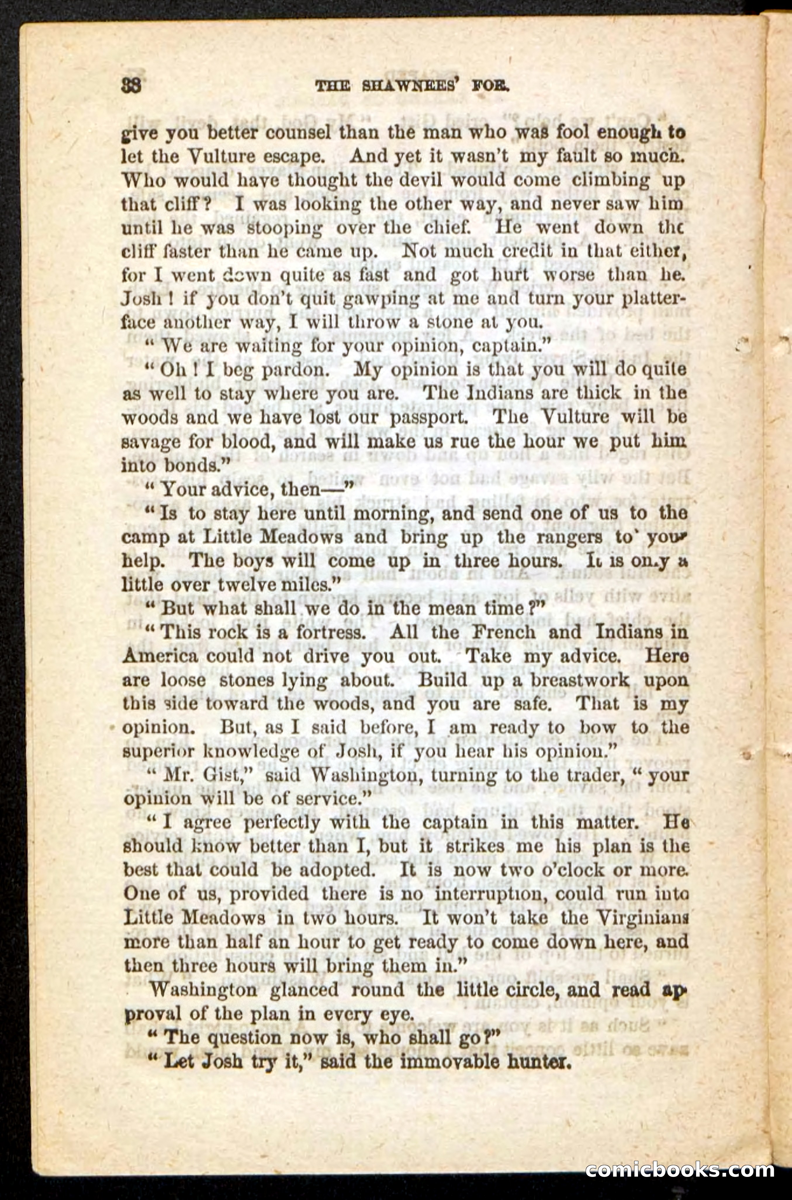 Beadle's Pocket Novels No. 188: The Shawnees' Foe — page 34 of 98