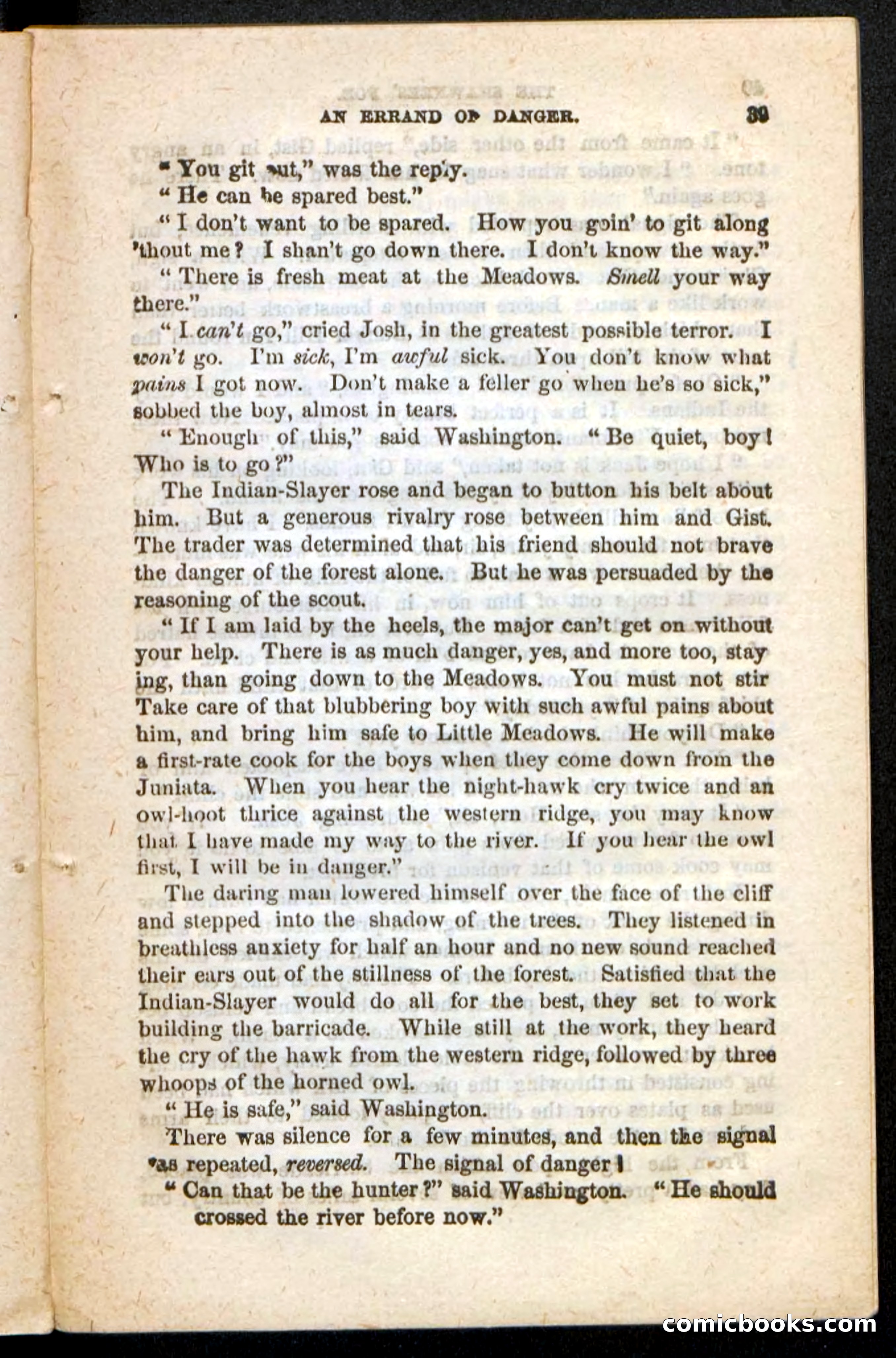 Beadle's Pocket Novels No. 188: The Shawnees' Foe — page 35 of 98