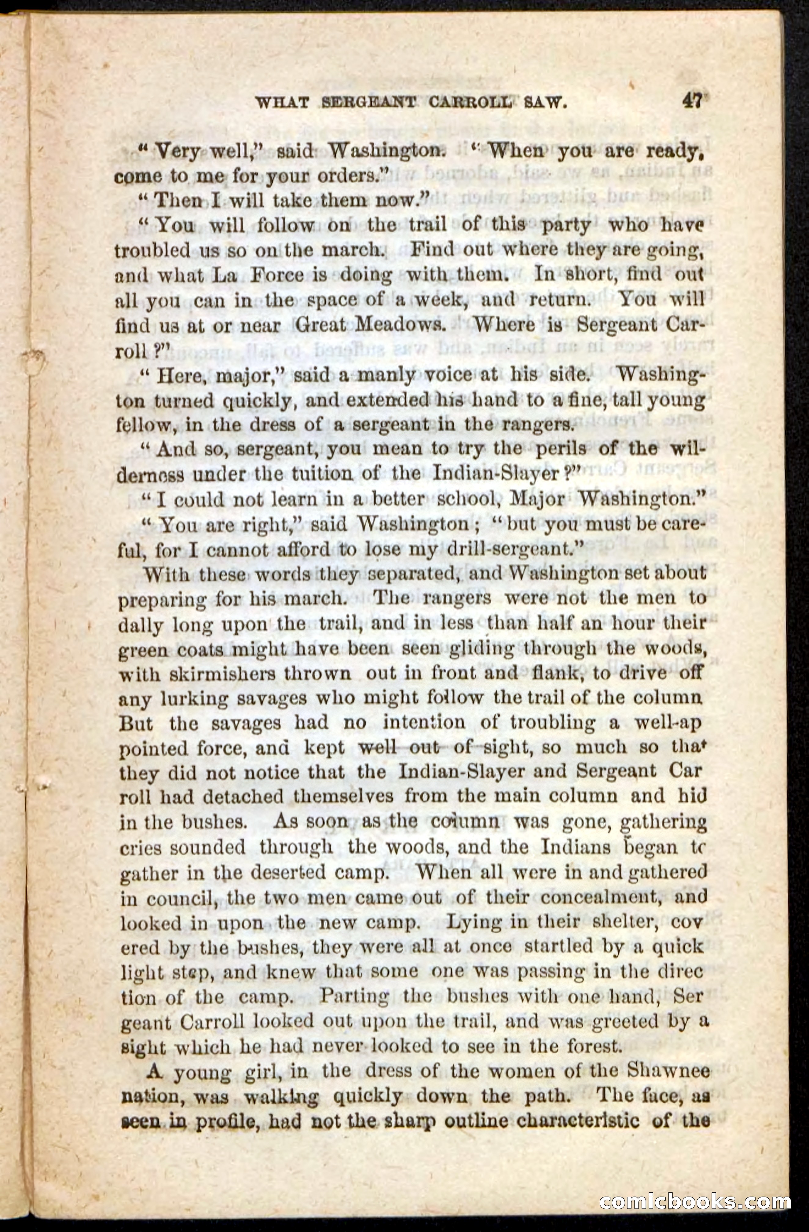 Beadle's Pocket Novels No. 188: The Shawnees' Foe — page 43 of 98