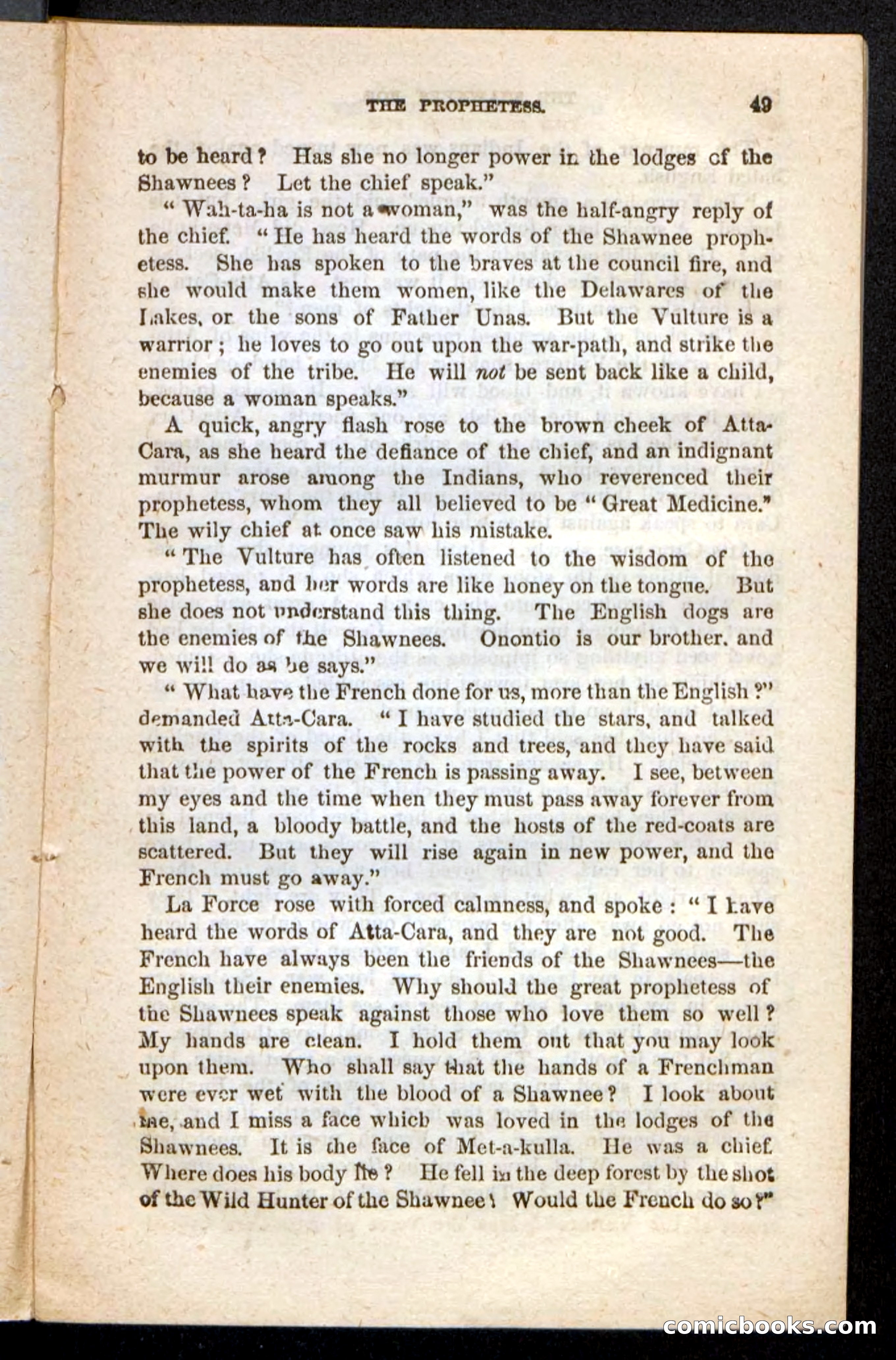 Beadle's Pocket Novels No. 188: The Shawnees' Foe — page 45 of 98