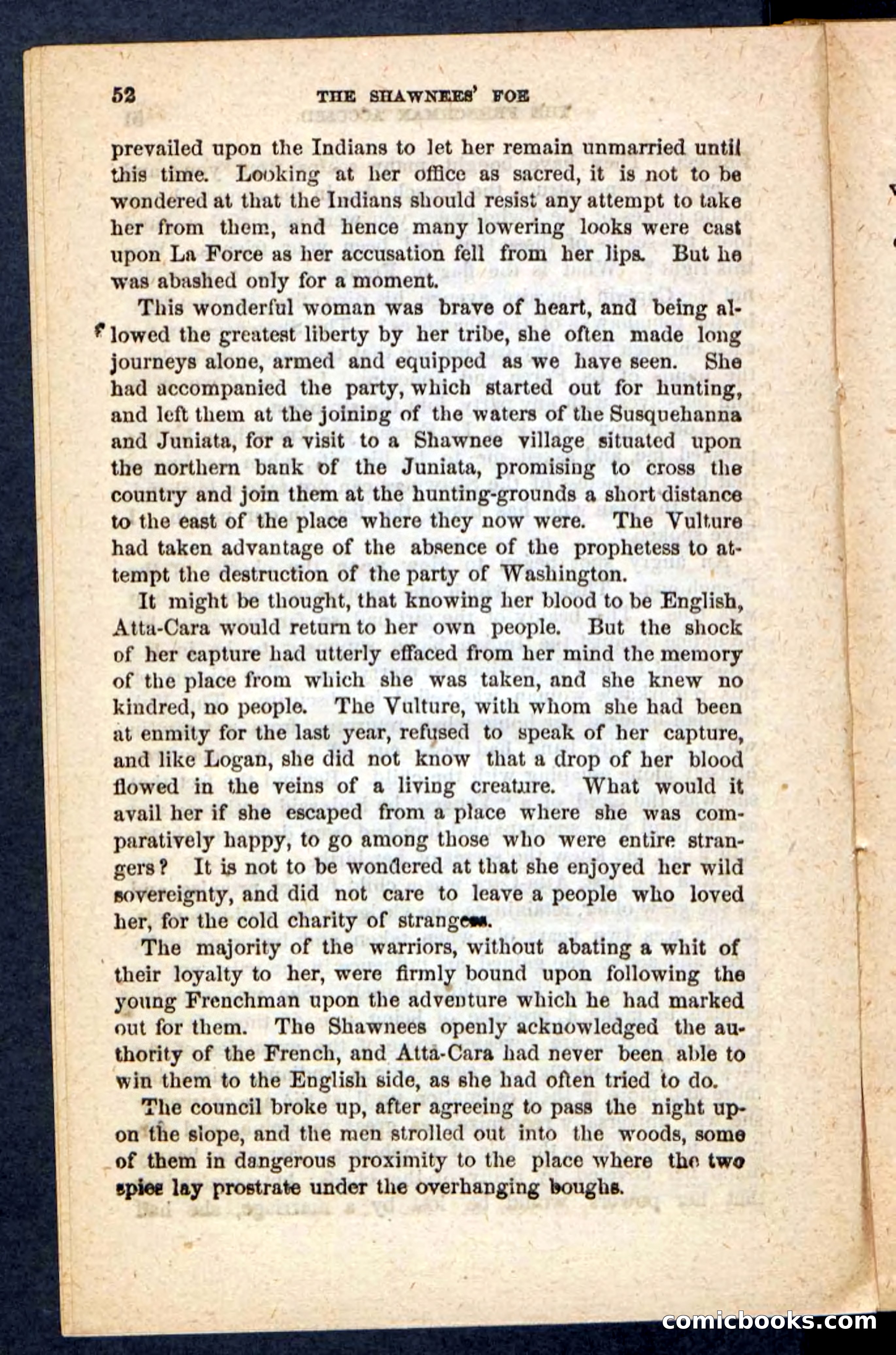 Beadle's Pocket Novels No. 188: The Shawnees' Foe — page 48 of 98