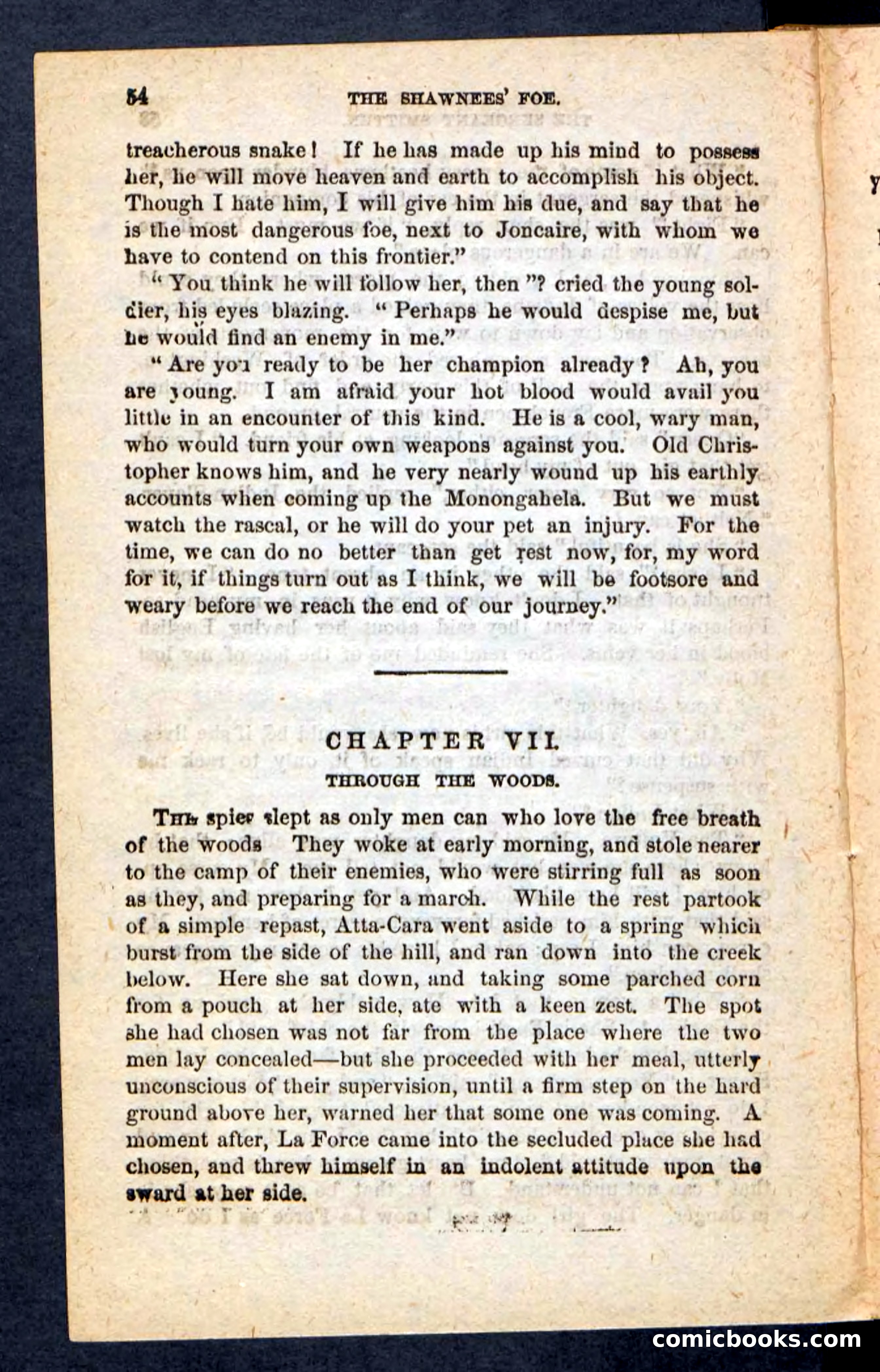 Beadle's Pocket Novels No. 188: The Shawnees' Foe — page 50 of 98