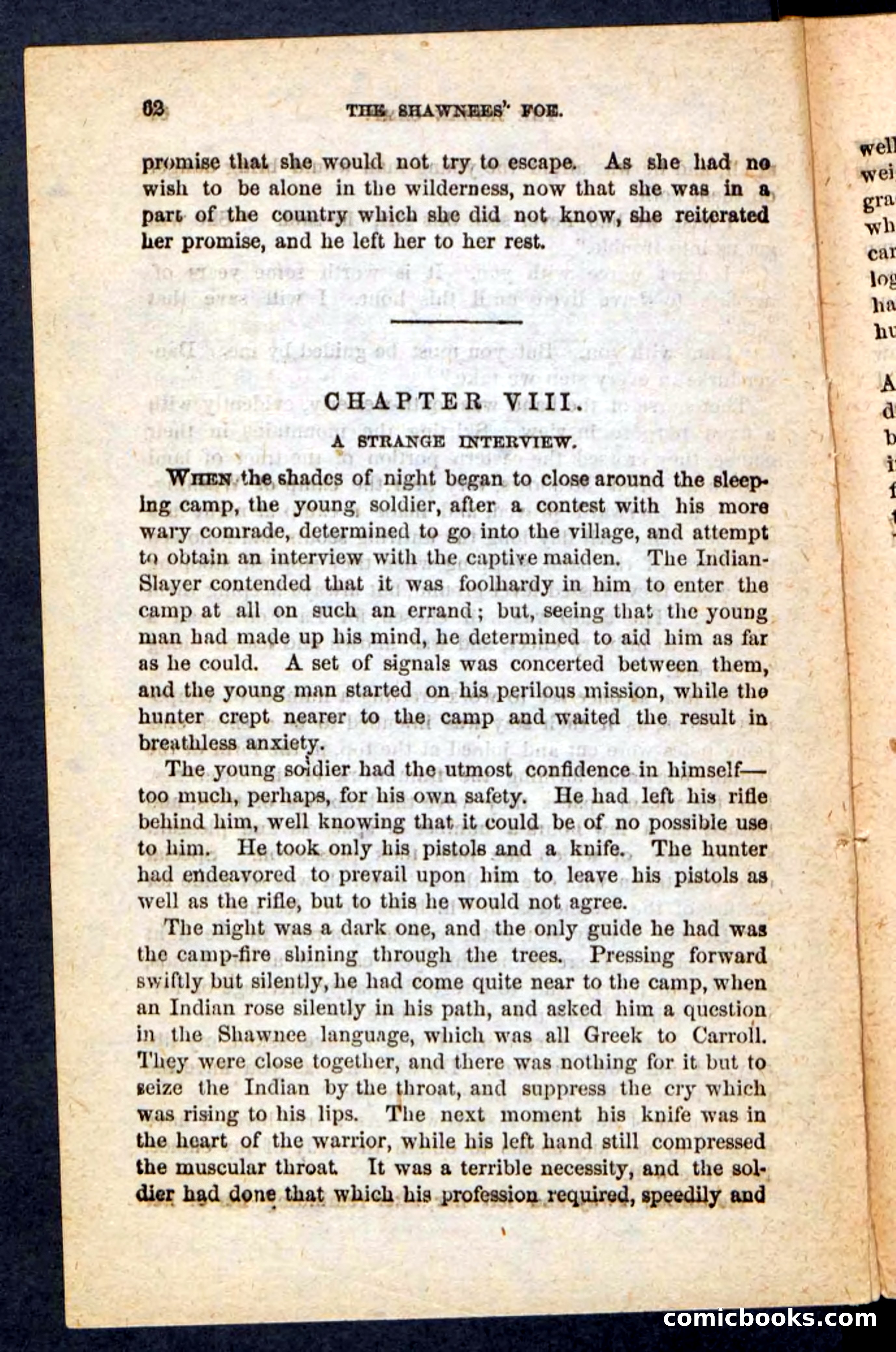 Beadle's Pocket Novels No. 188: The Shawnees' Foe — page 58 of 98