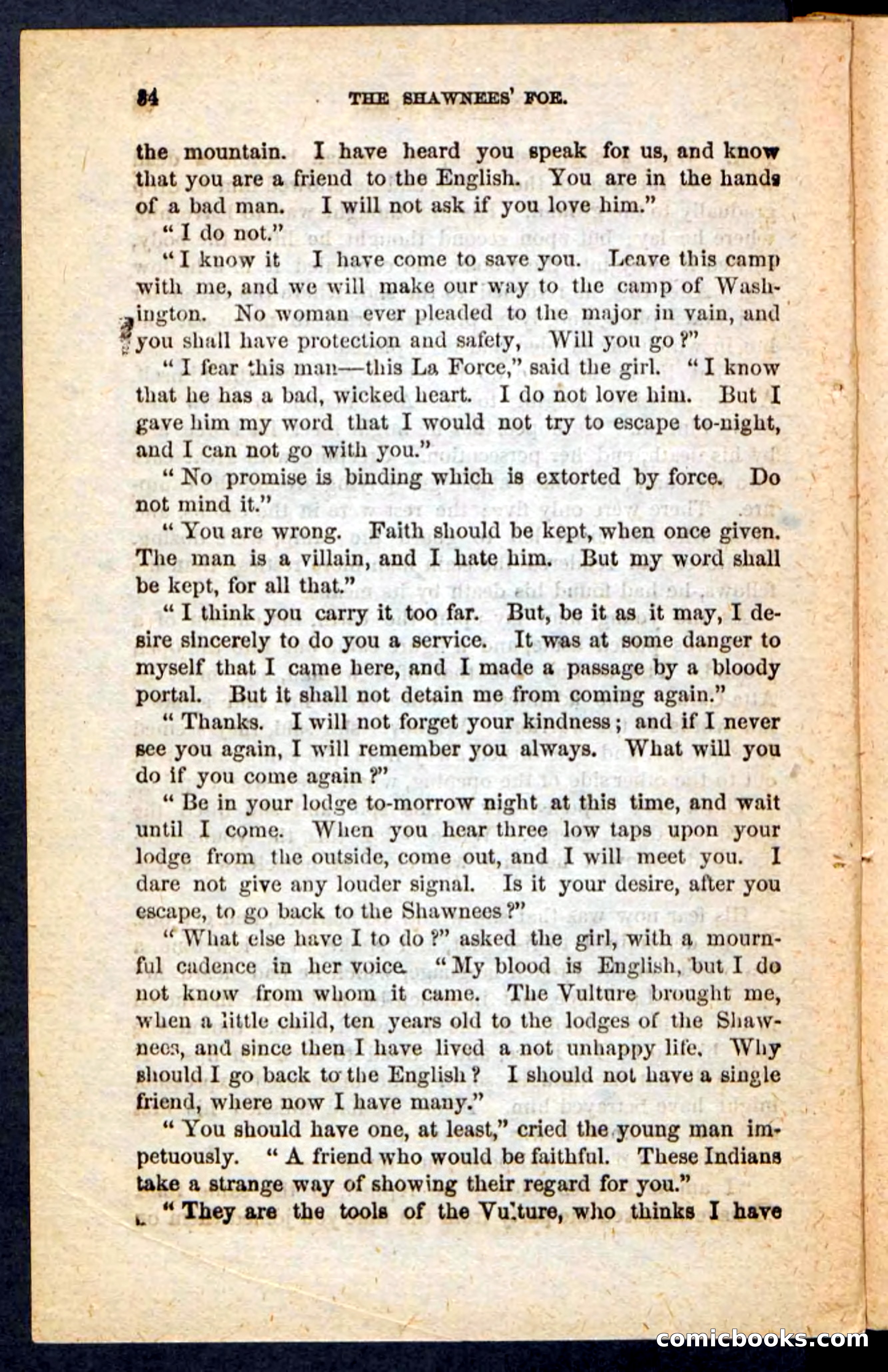 Beadle's Pocket Novels No. 188: The Shawnees' Foe — page 60 of 98