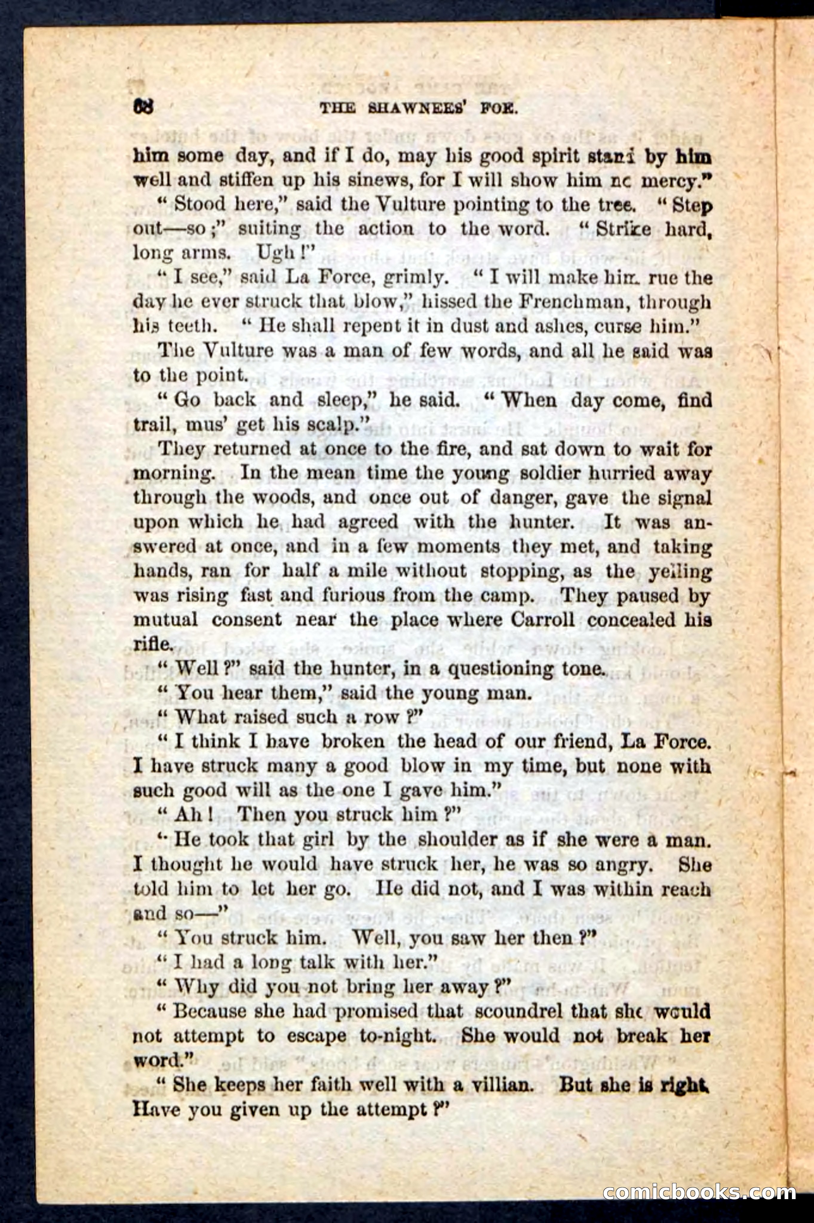 Beadle's Pocket Novels No. 188: The Shawnees' Foe — page 64 of 98