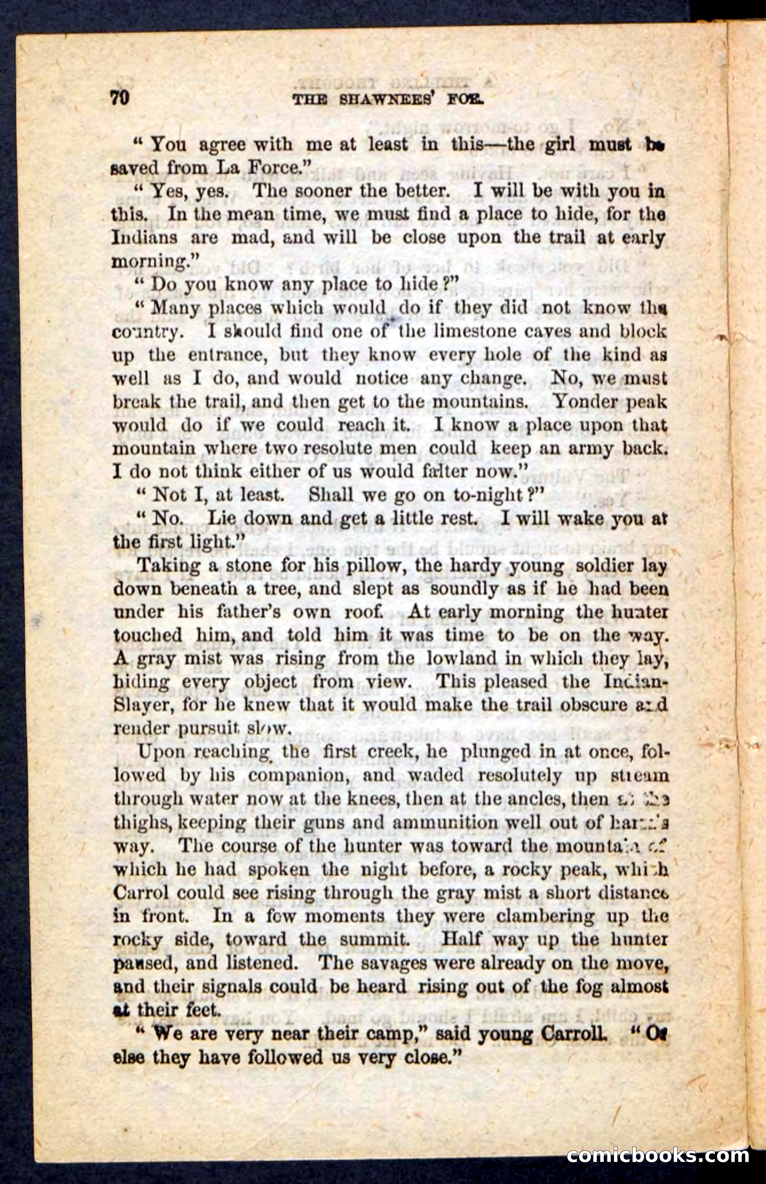 Beadle's Pocket Novels No. 188: The Shawnees' Foe — page 66 of 98
