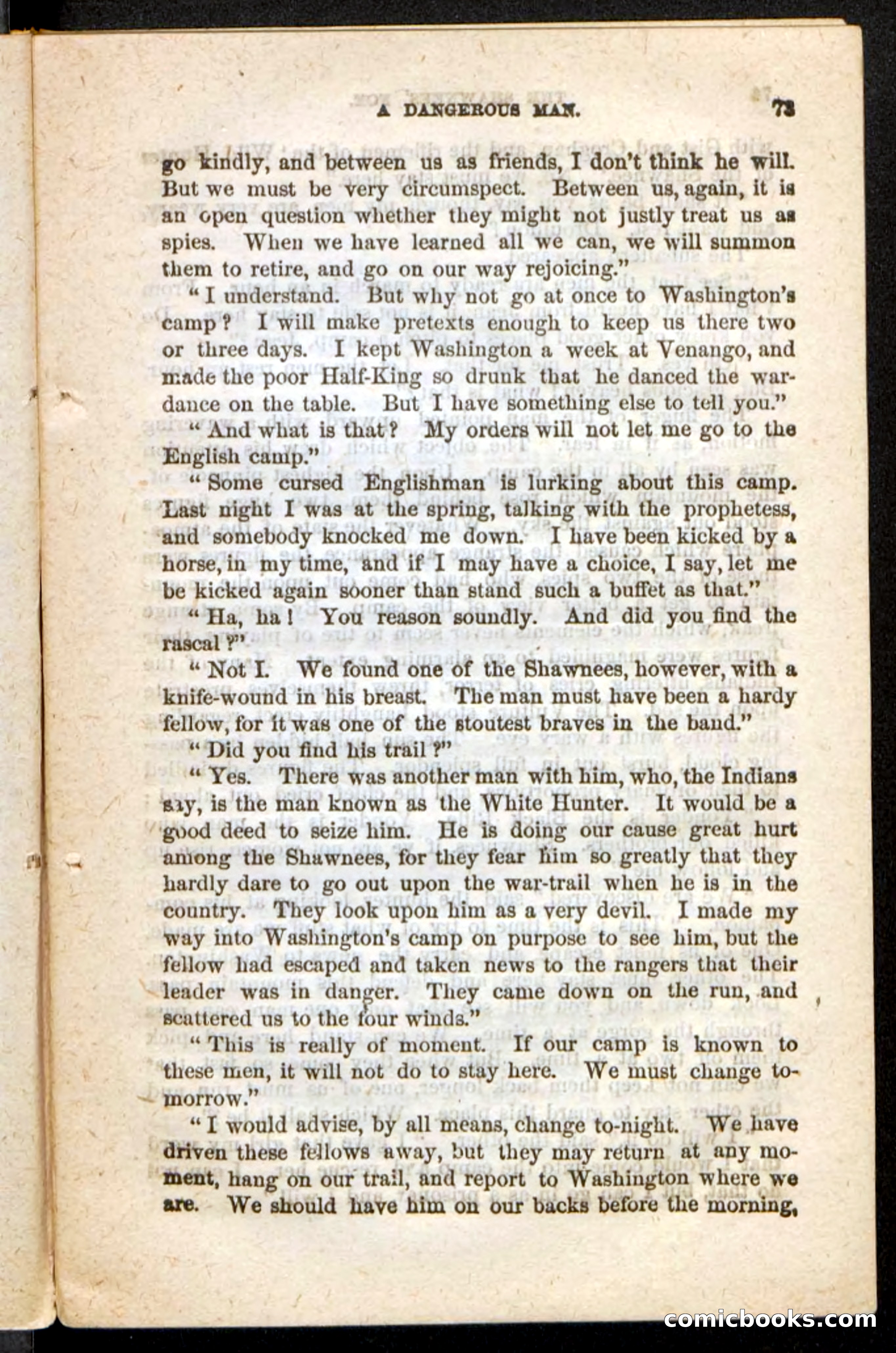 Beadle's Pocket Novels No. 188: The Shawnees' Foe — page 69 of 98