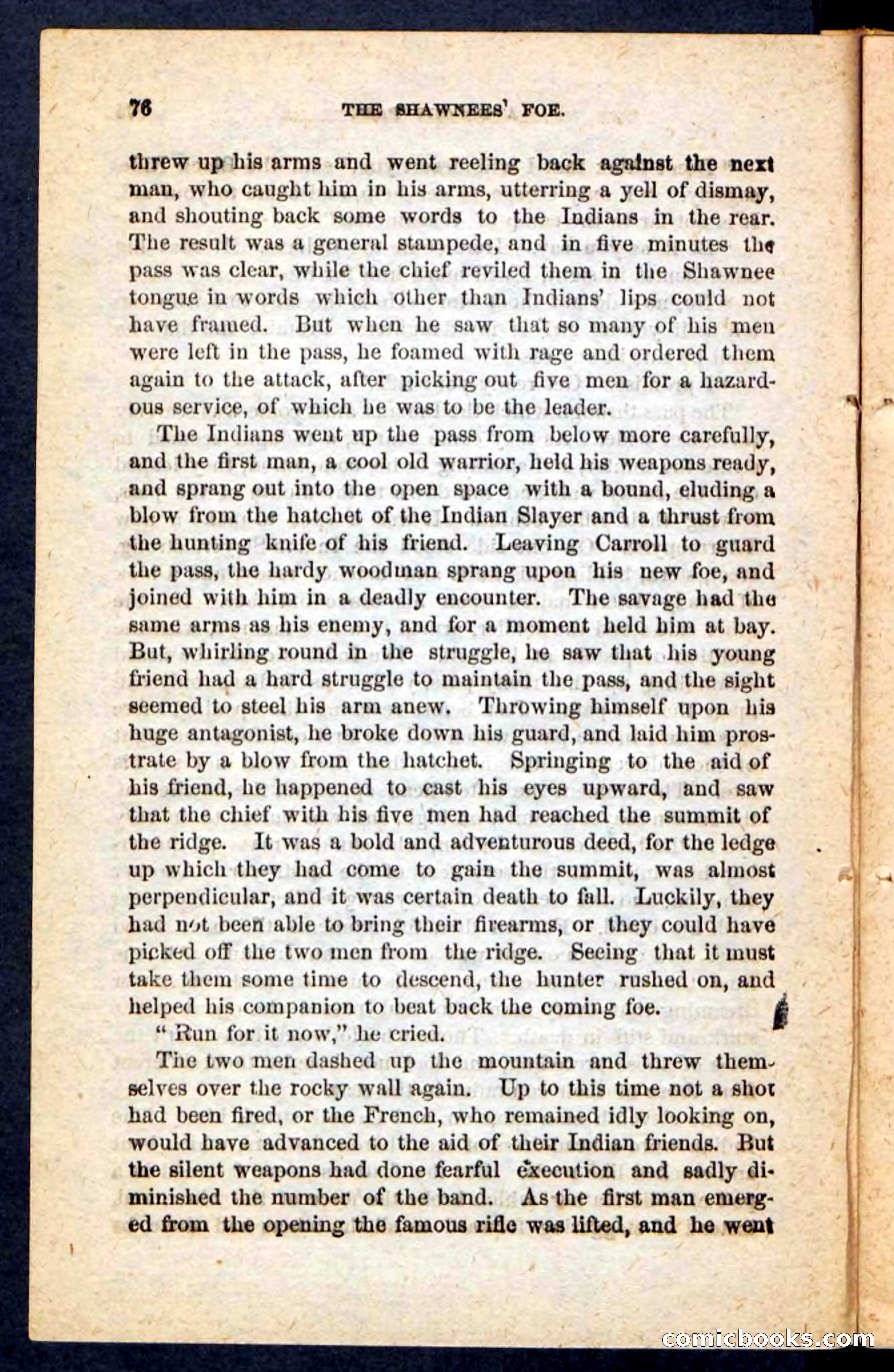 Beadle's Pocket Novels No. 188: The Shawnees' Foe — page 72 of 98