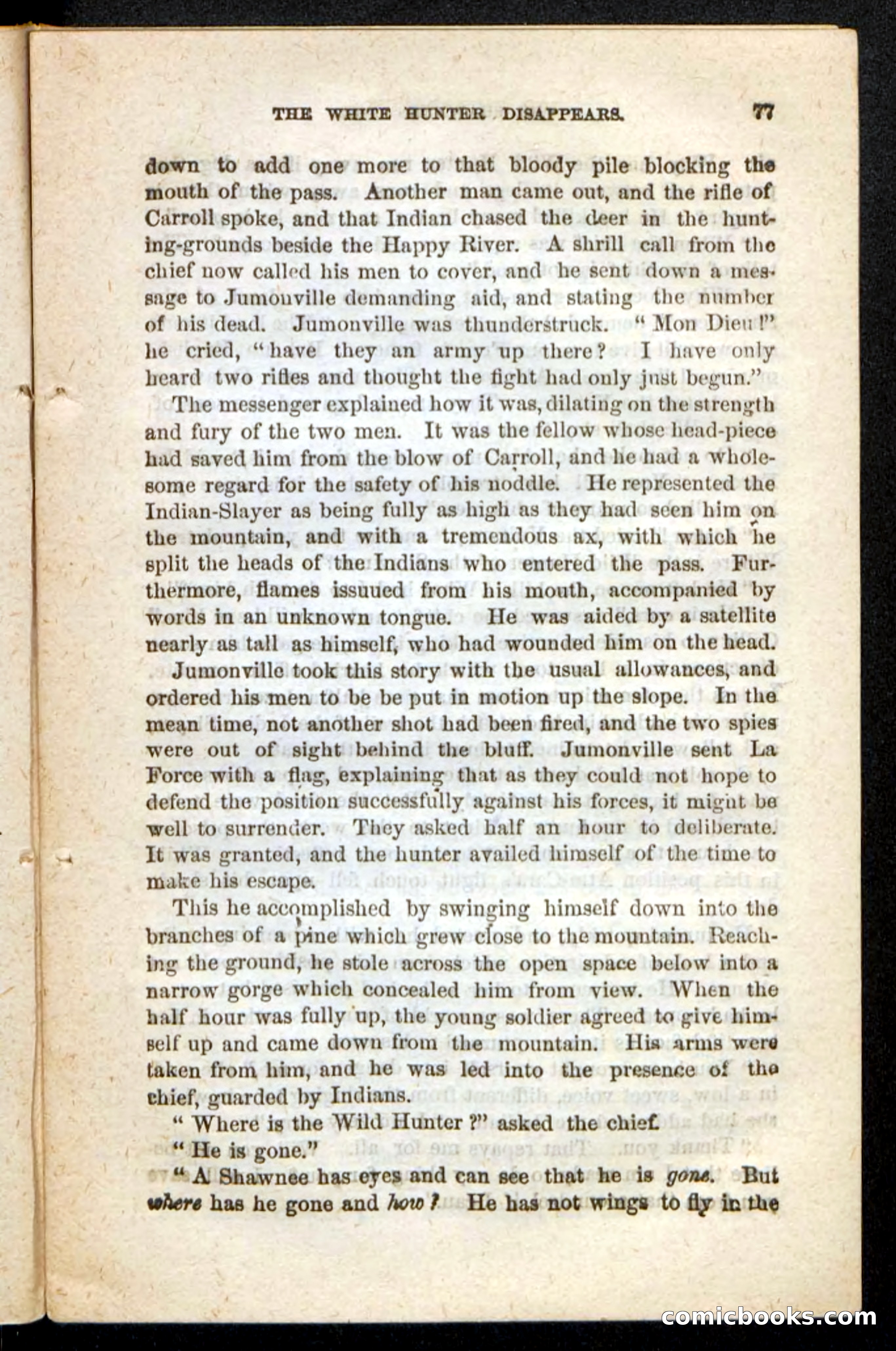Beadle's Pocket Novels No. 188: The Shawnees' Foe — page 73 of 98