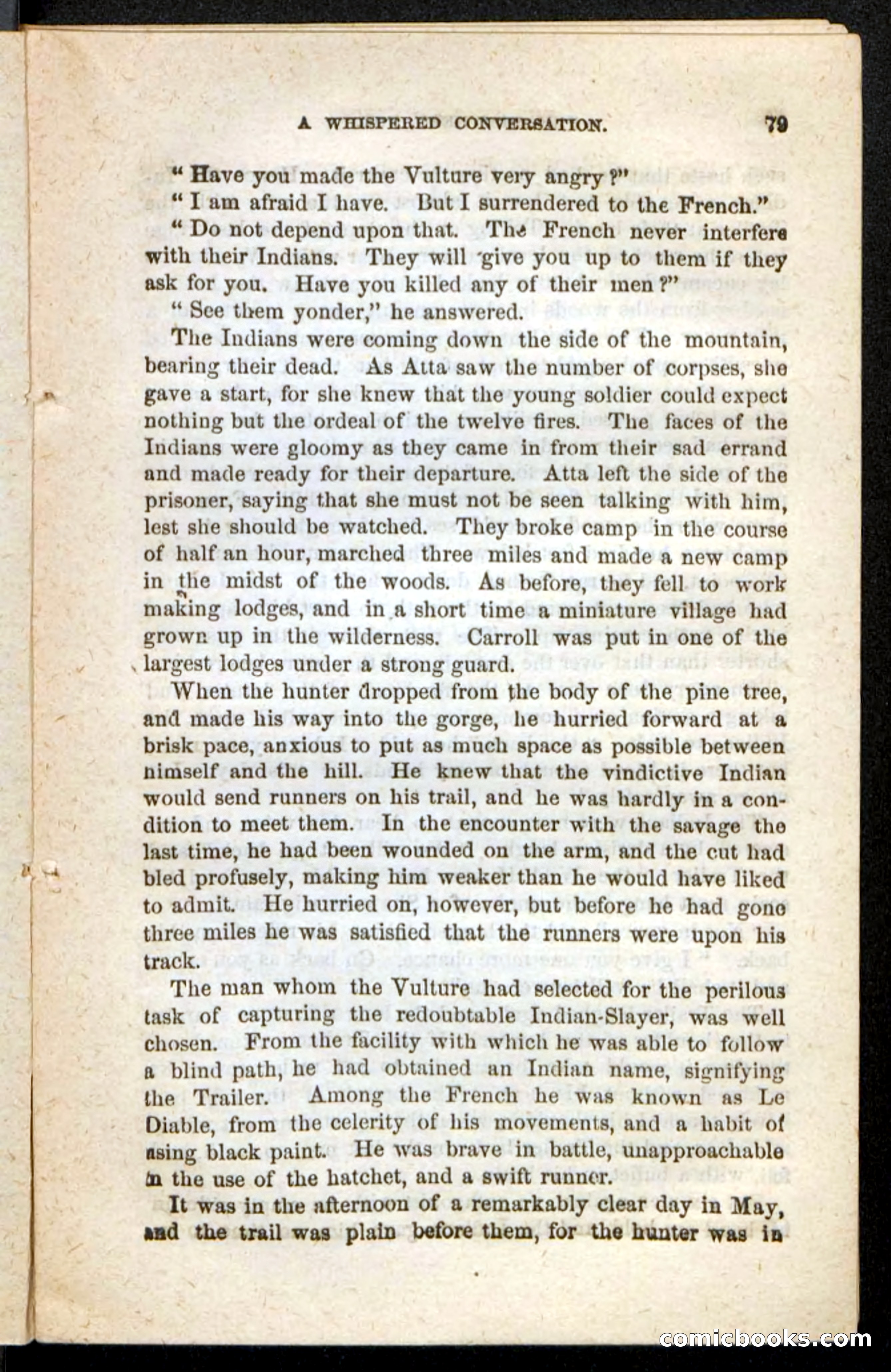 Beadle's Pocket Novels No. 188: The Shawnees' Foe — page 75 of 98