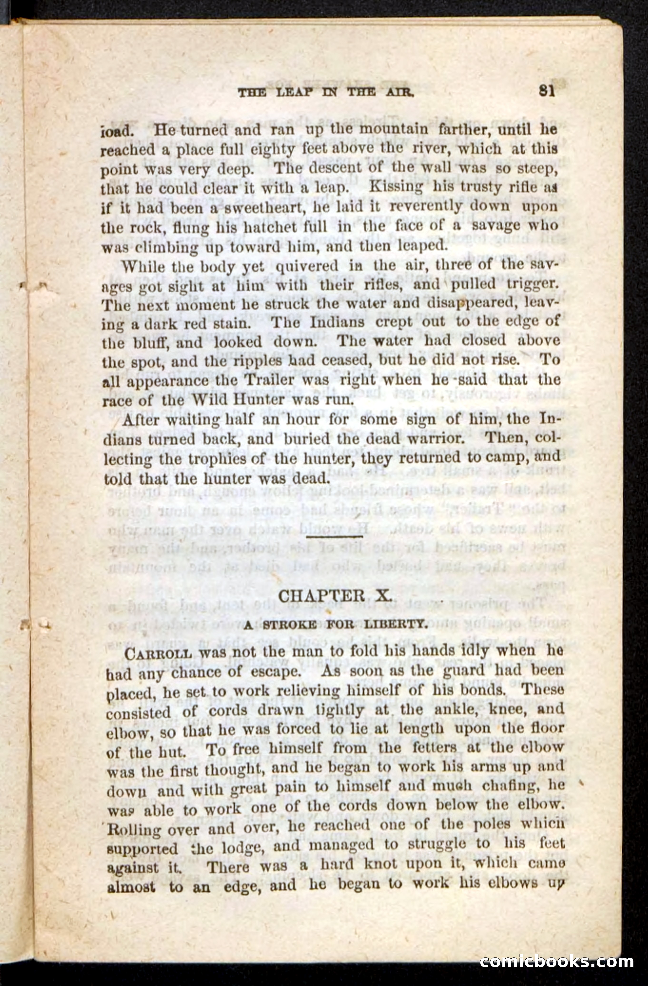 Beadle's Pocket Novels No. 188: The Shawnees' Foe — page 77 of 98