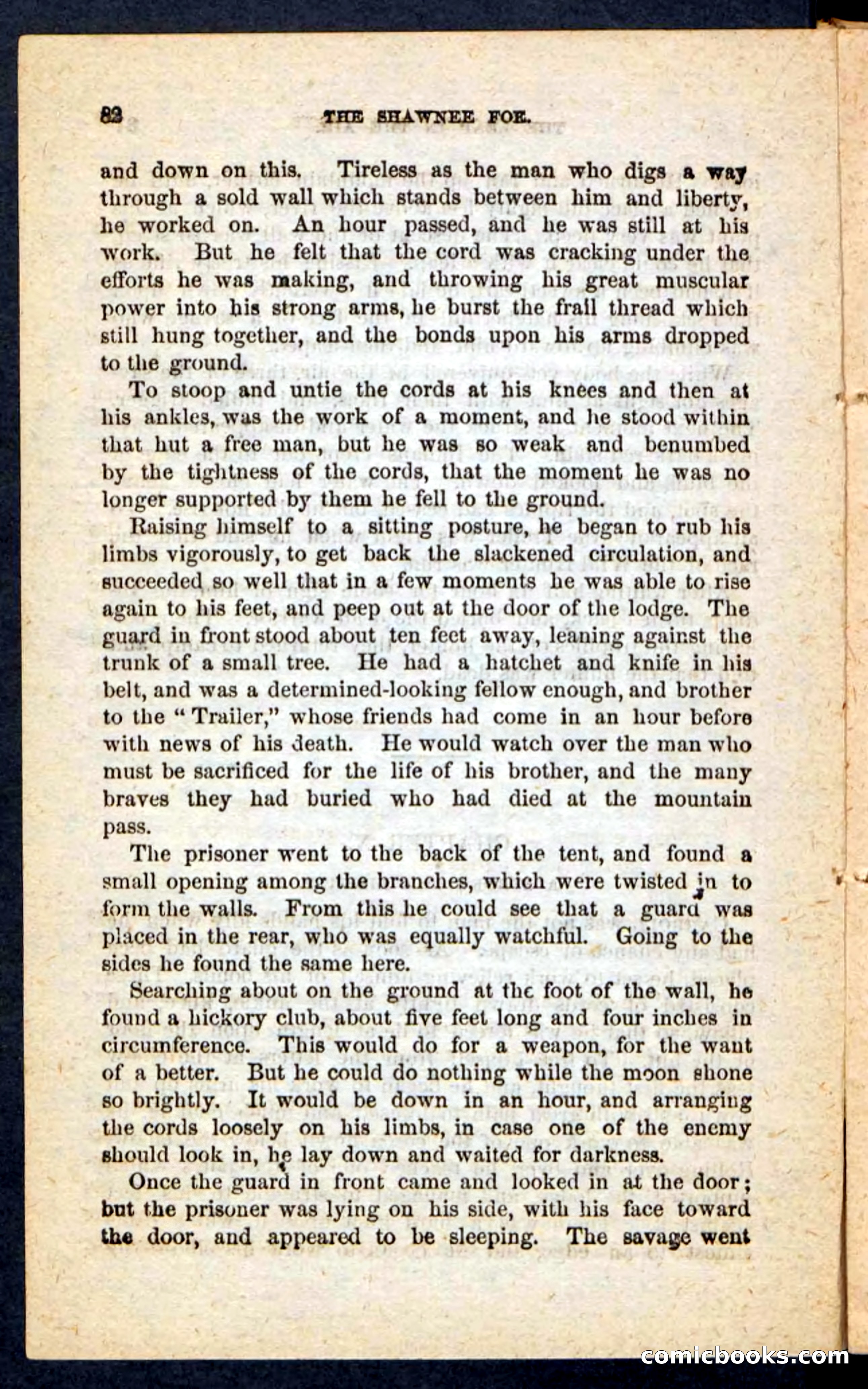Beadle's Pocket Novels No. 188: The Shawnees' Foe — page 78 of 98