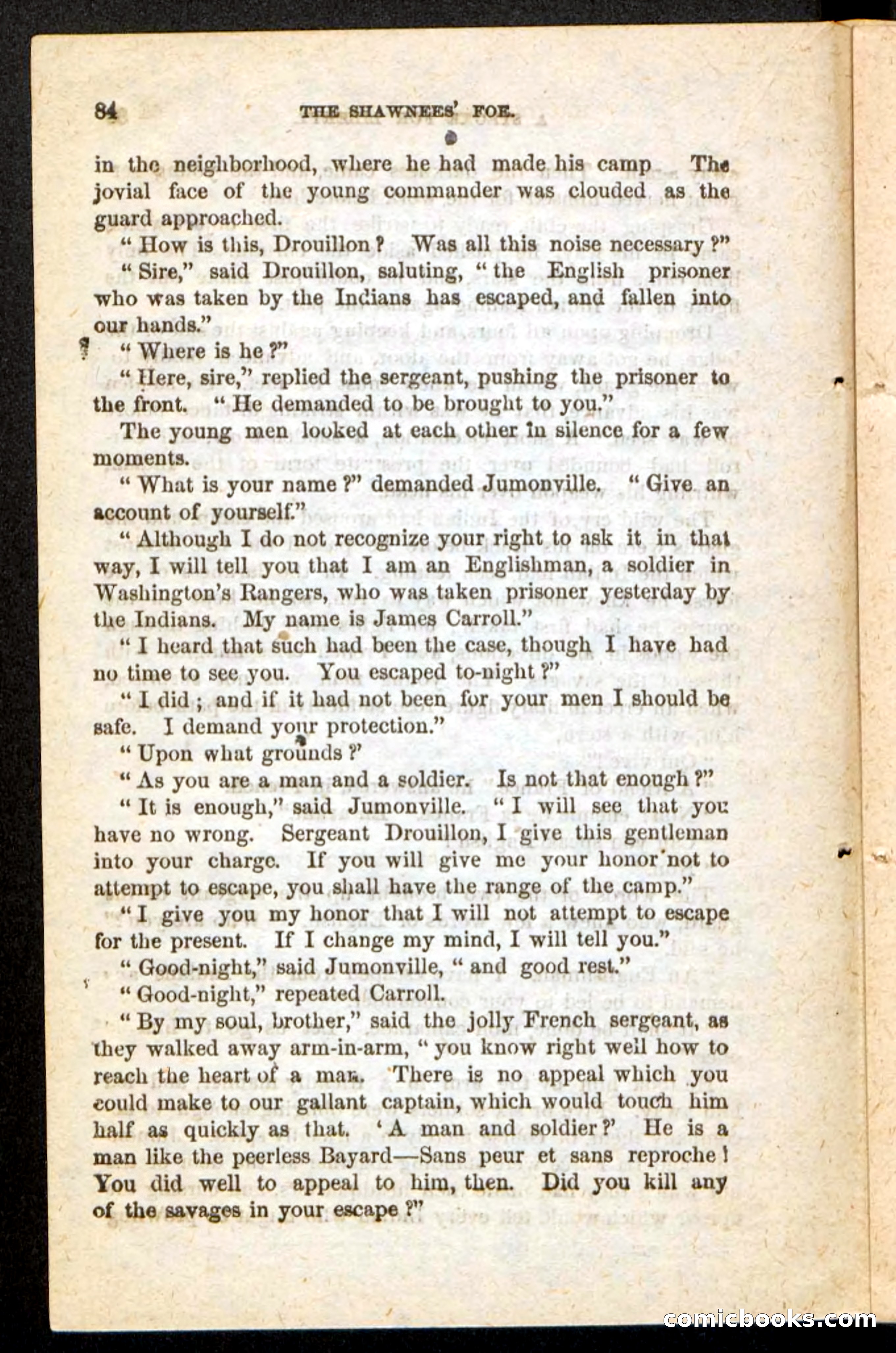 Beadle's Pocket Novels No. 188: The Shawnees' Foe — page 80 of 98