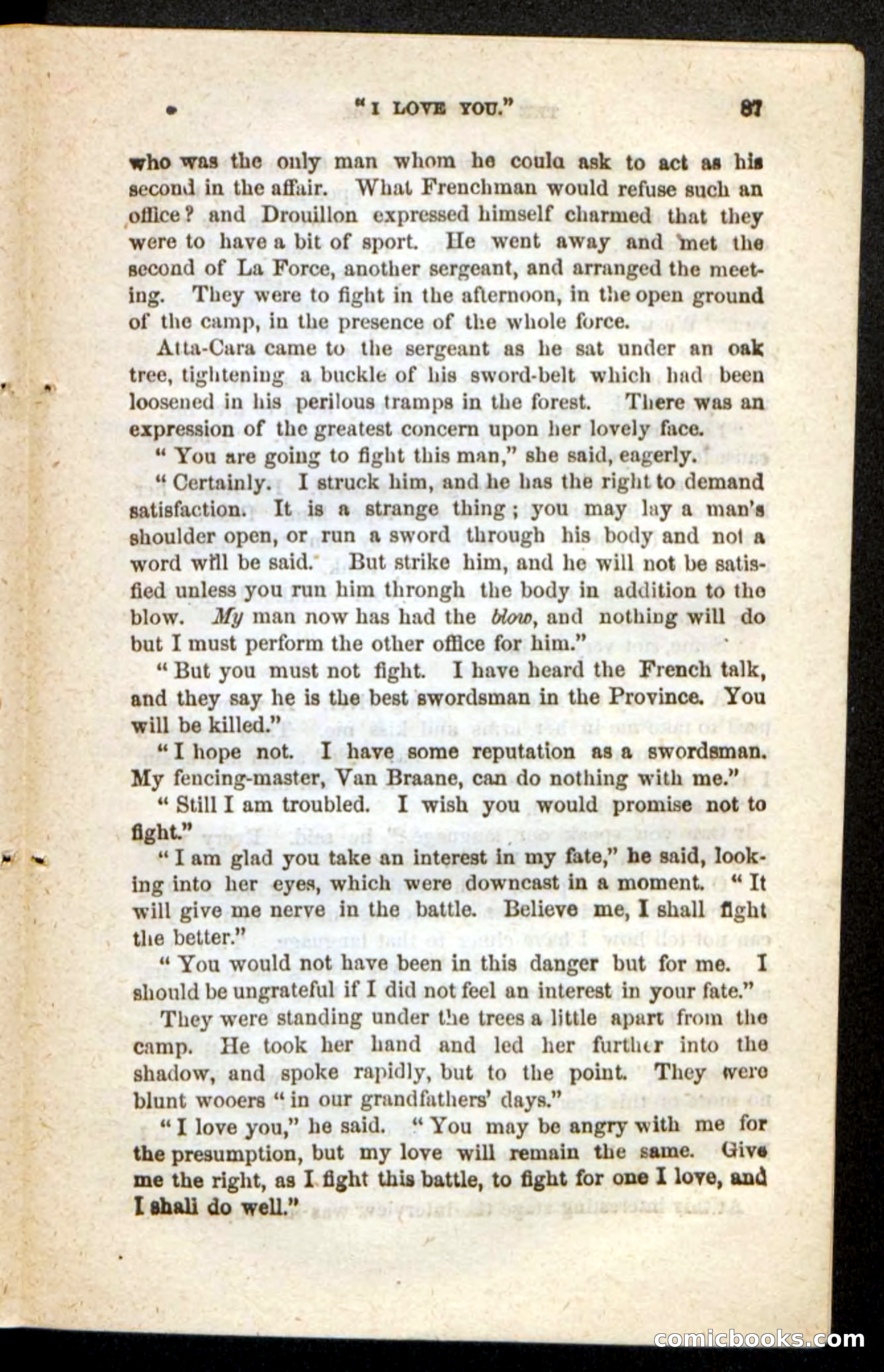 Beadle's Pocket Novels No. 188: The Shawnees' Foe — page 83 of 98