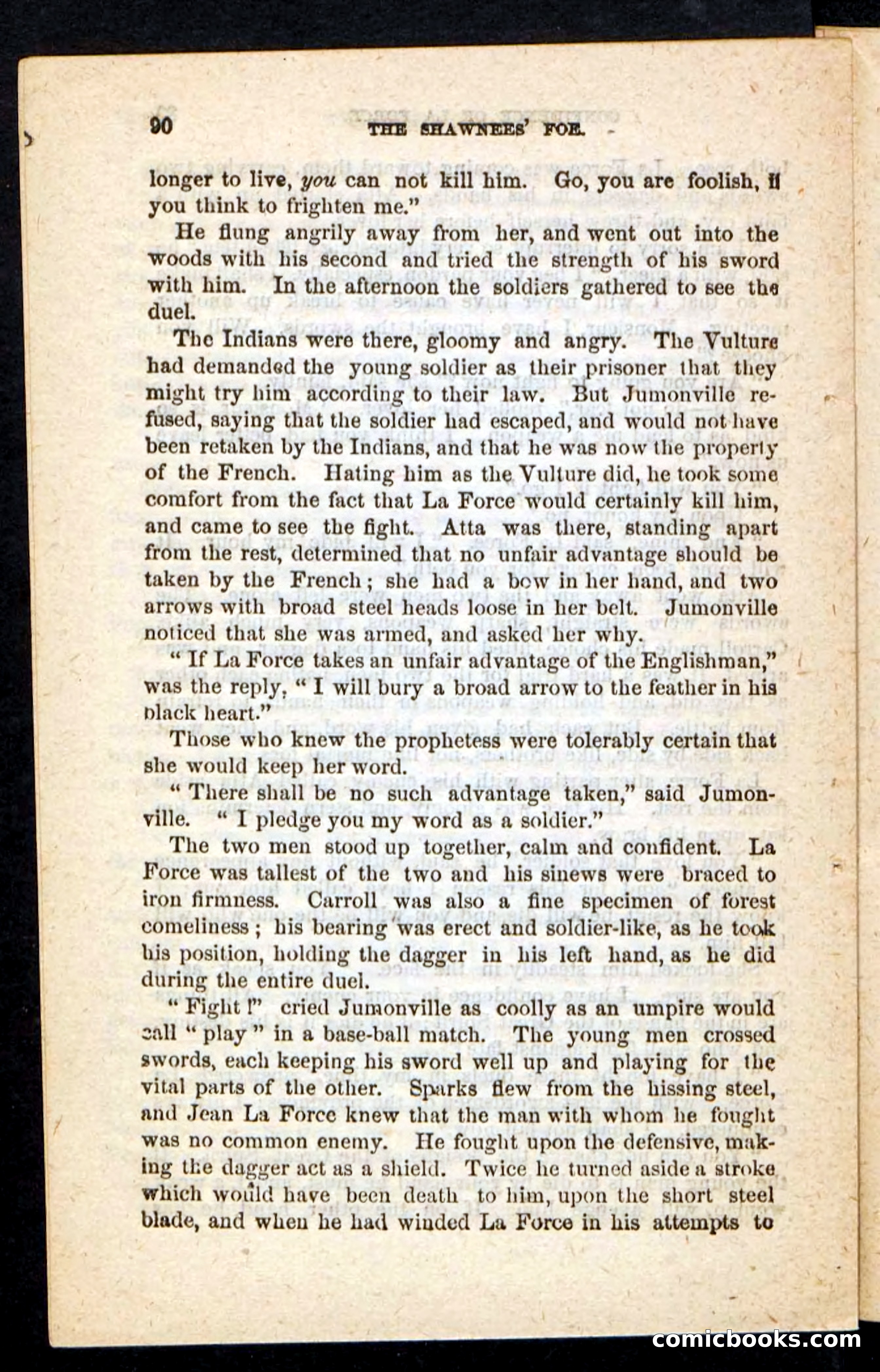 Beadle's Pocket Novels No. 188: The Shawnees' Foe — page 86 of 98