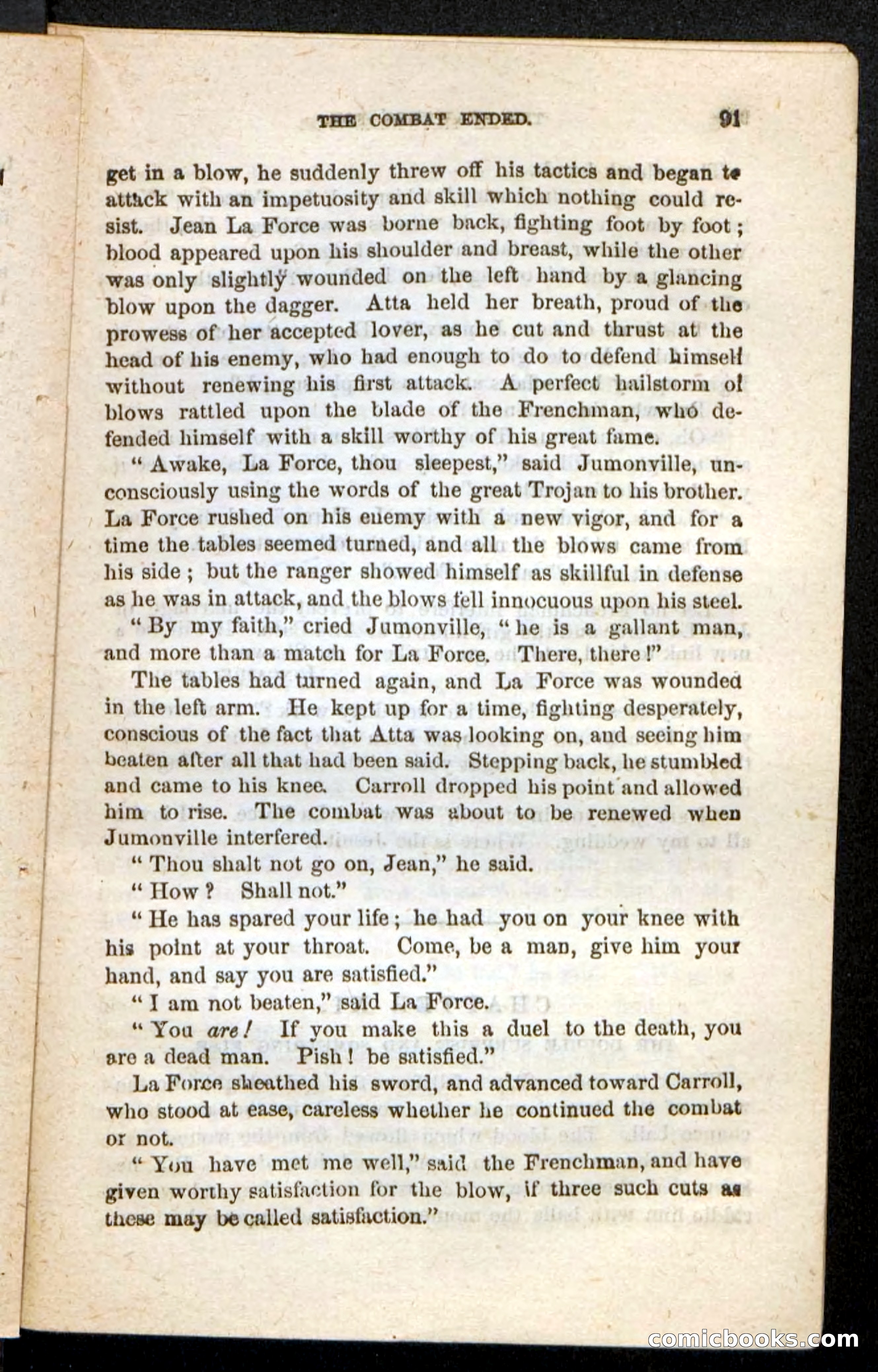 Beadle's Pocket Novels No. 188: The Shawnees' Foe — page 87 of 98