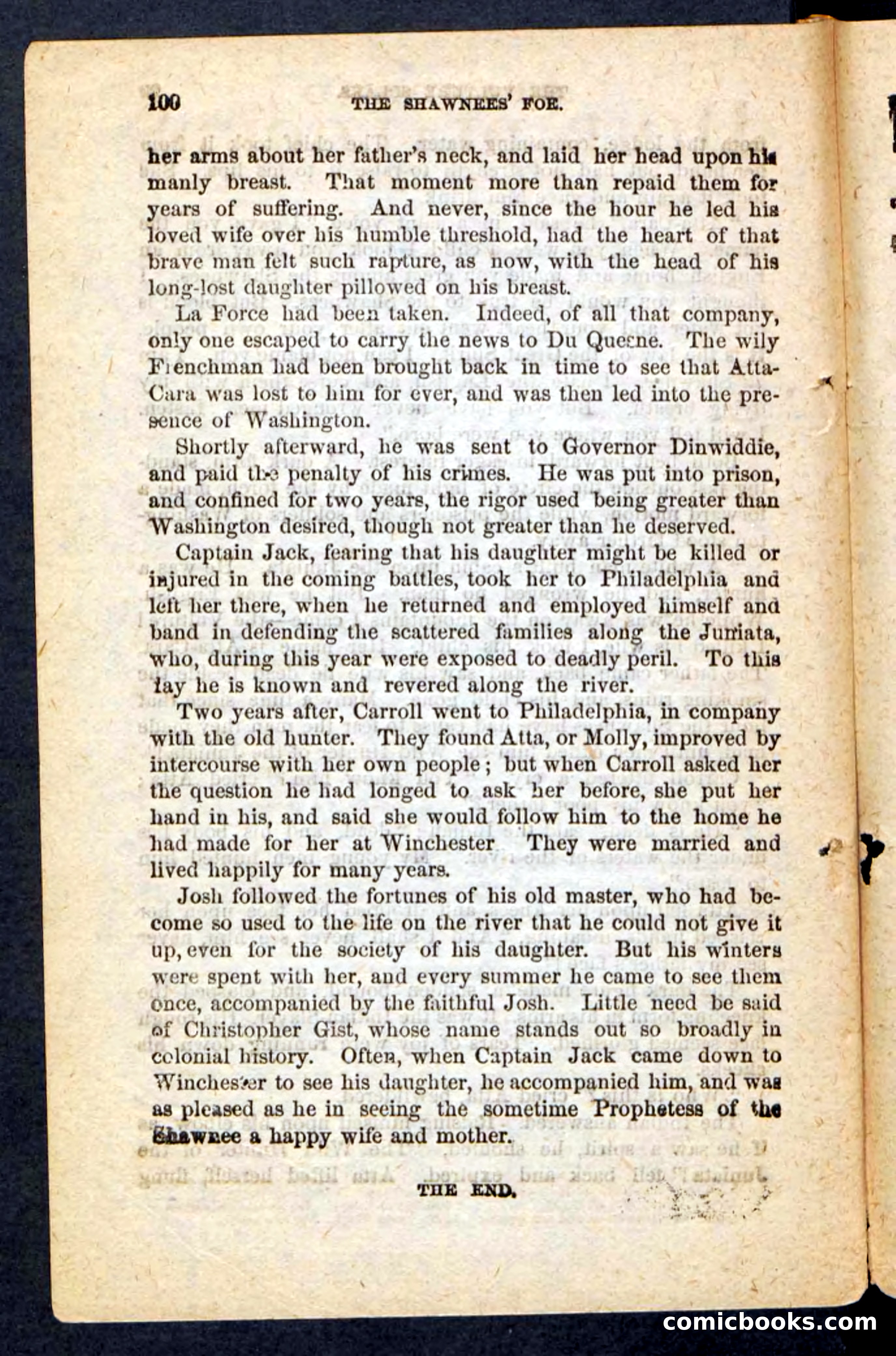 Beadle's Pocket Novels No. 188: The Shawnees' Foe — page 94 of 98