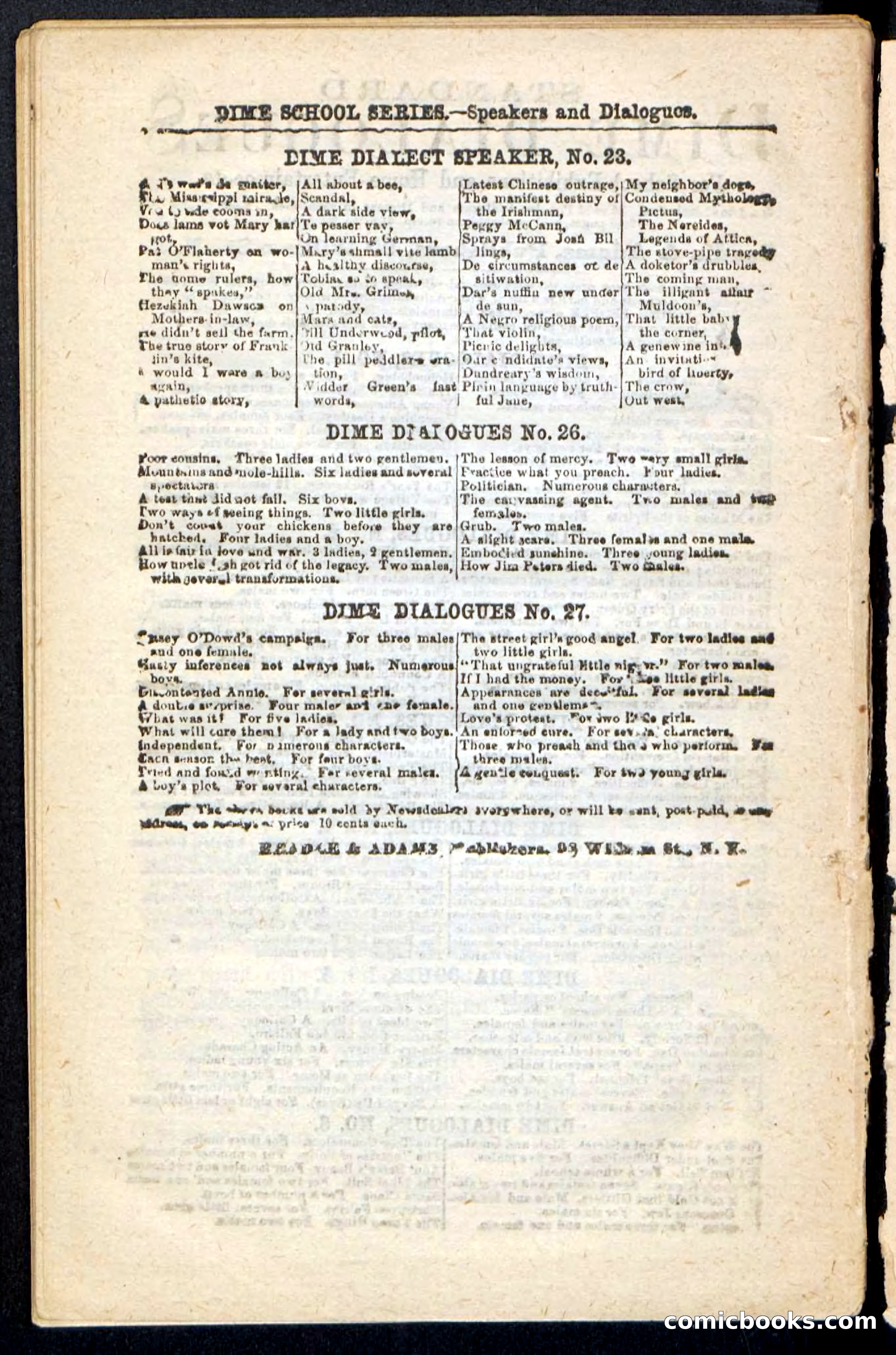Beadle's Pocket Novels No. 188: The Shawnees' Foe — page 96 of 98