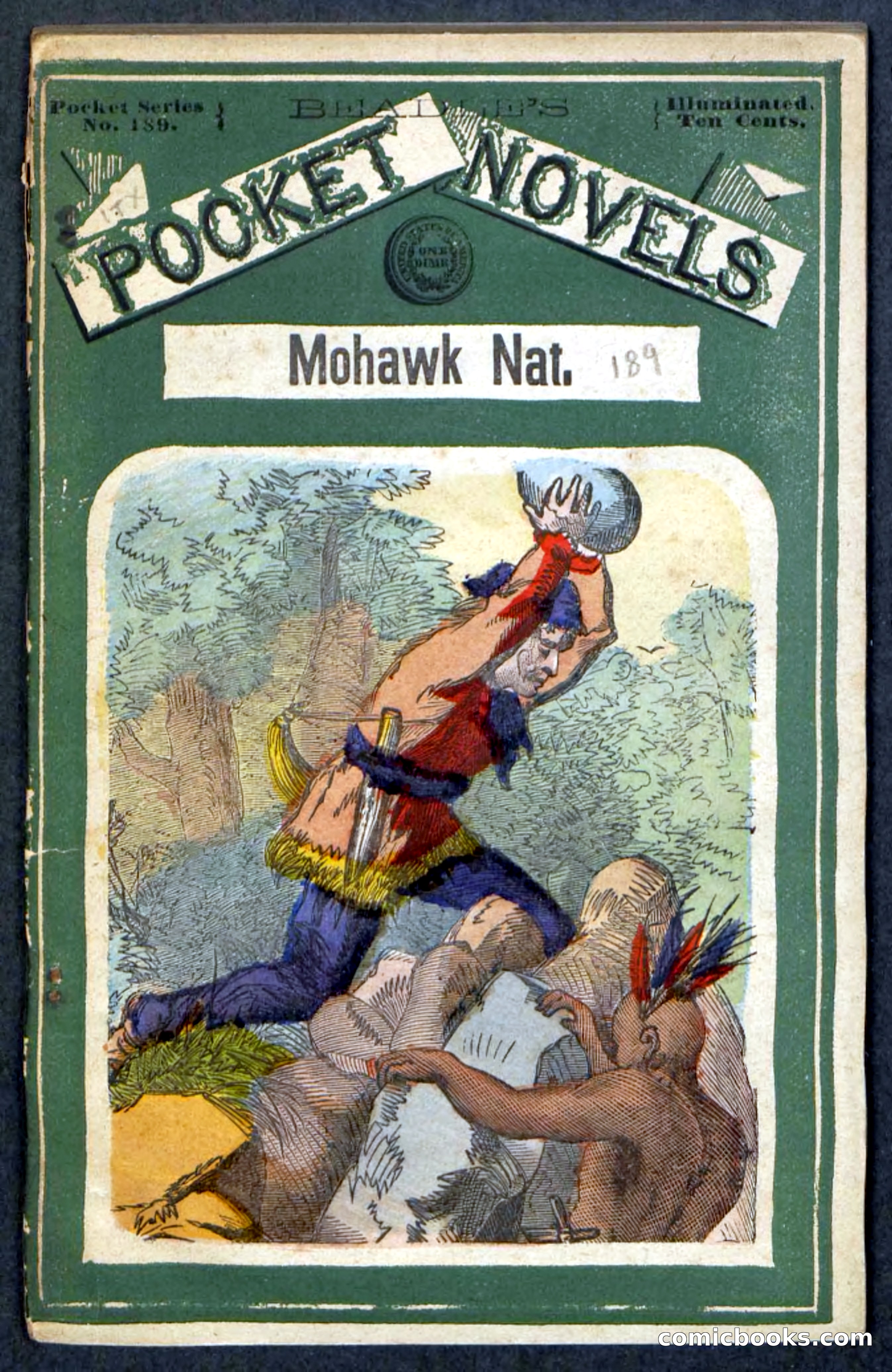 Beadle's Pocket Novels No. 189 — page 1 of 100