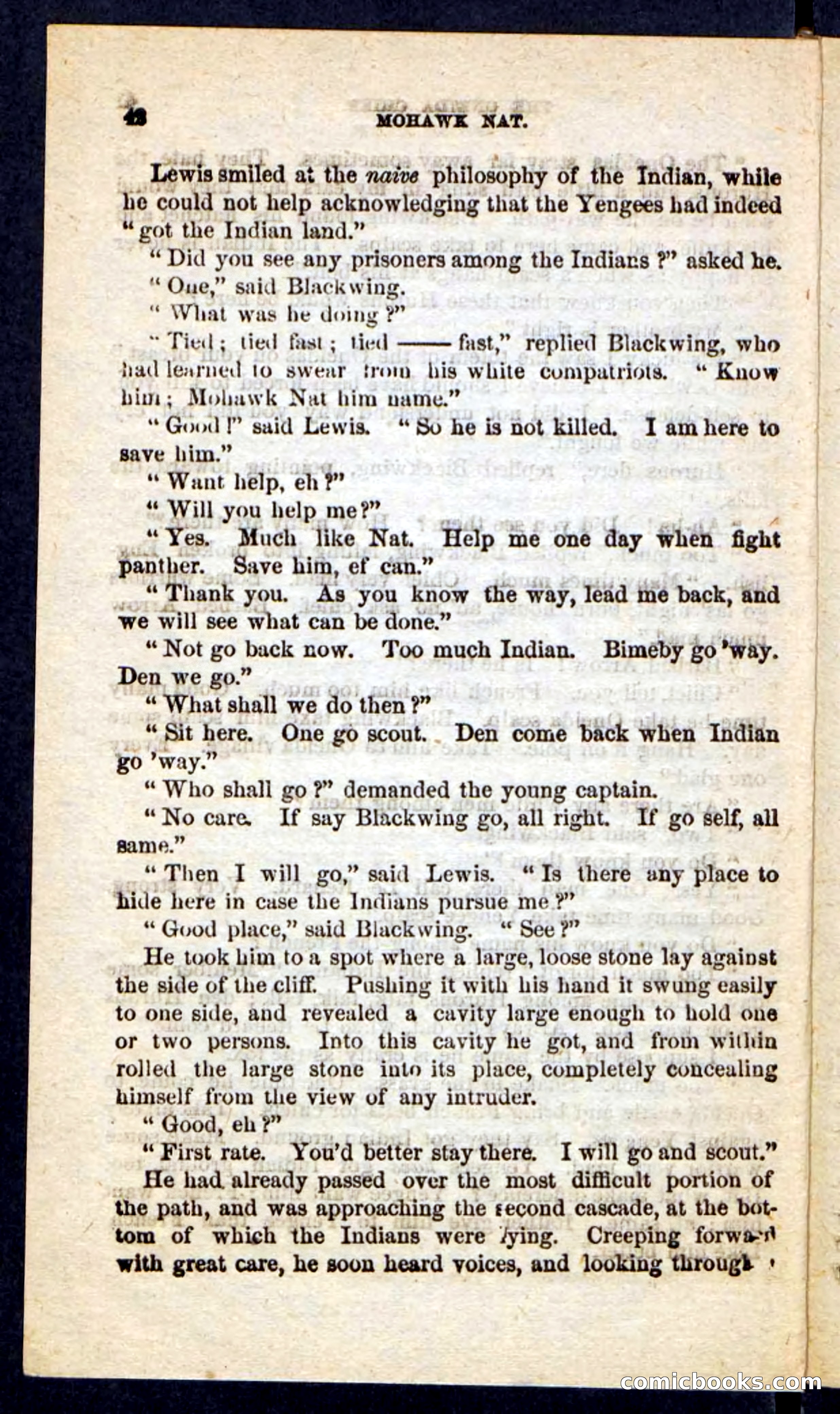 Beadle's Pocket Novels No. 189 — page 38 of 100