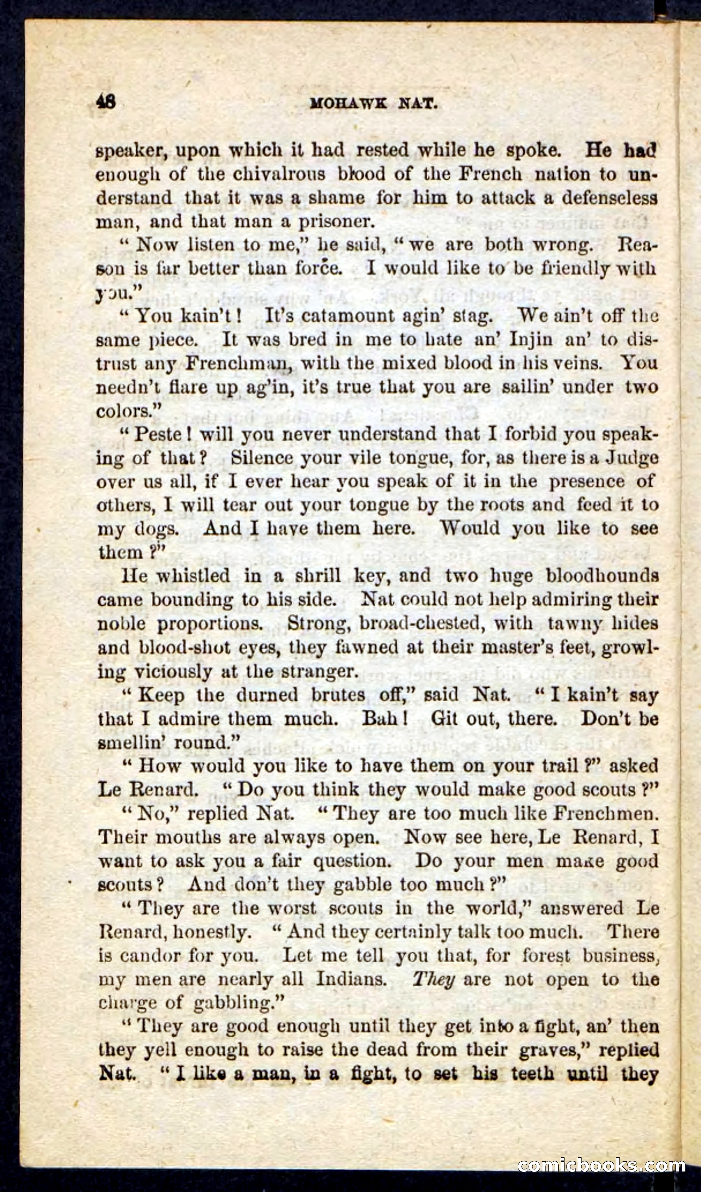 Beadle's Pocket Novels No. 189 — page 44 of 100