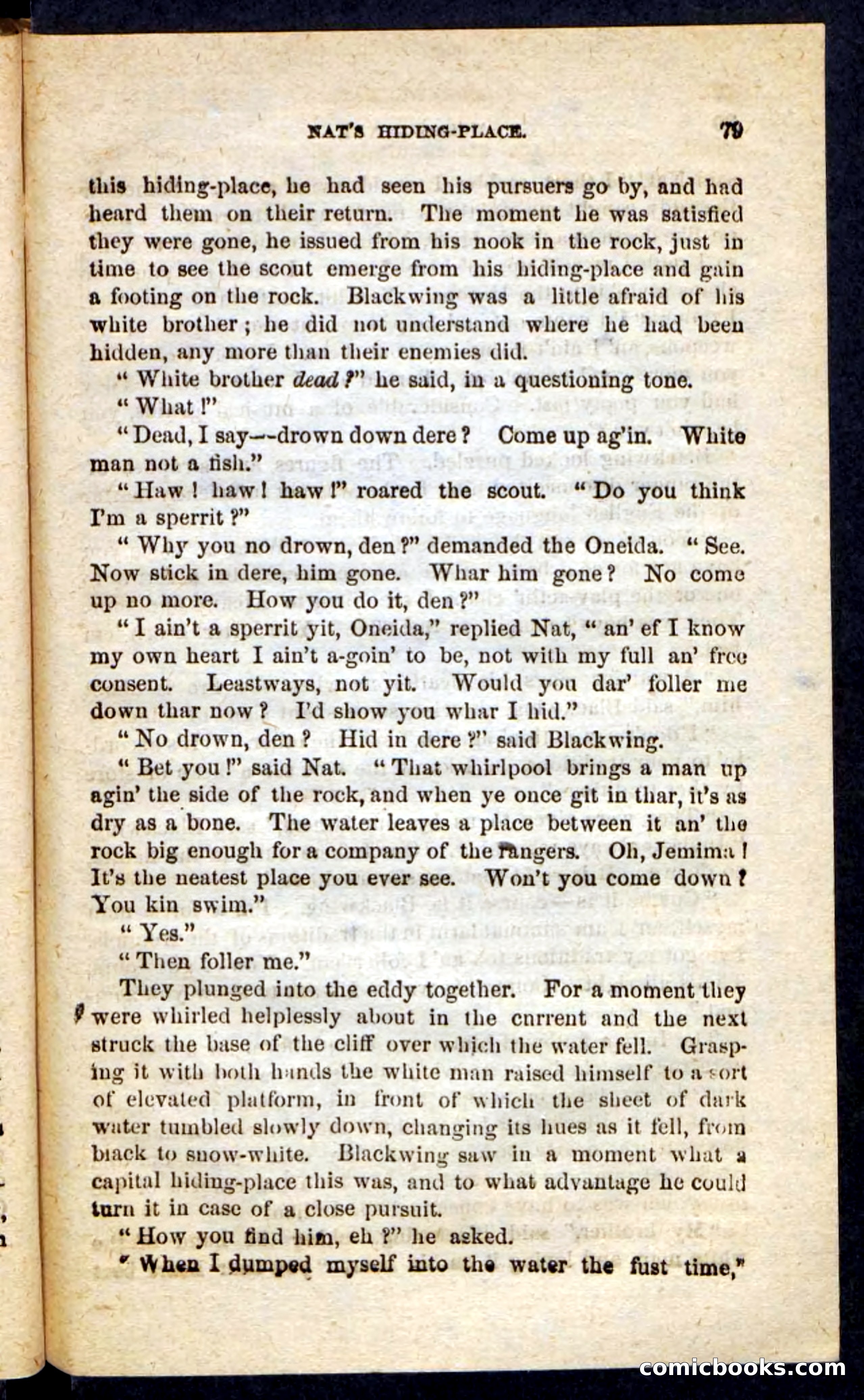 Beadle's Pocket Novels No. 189 — page 75 of 100