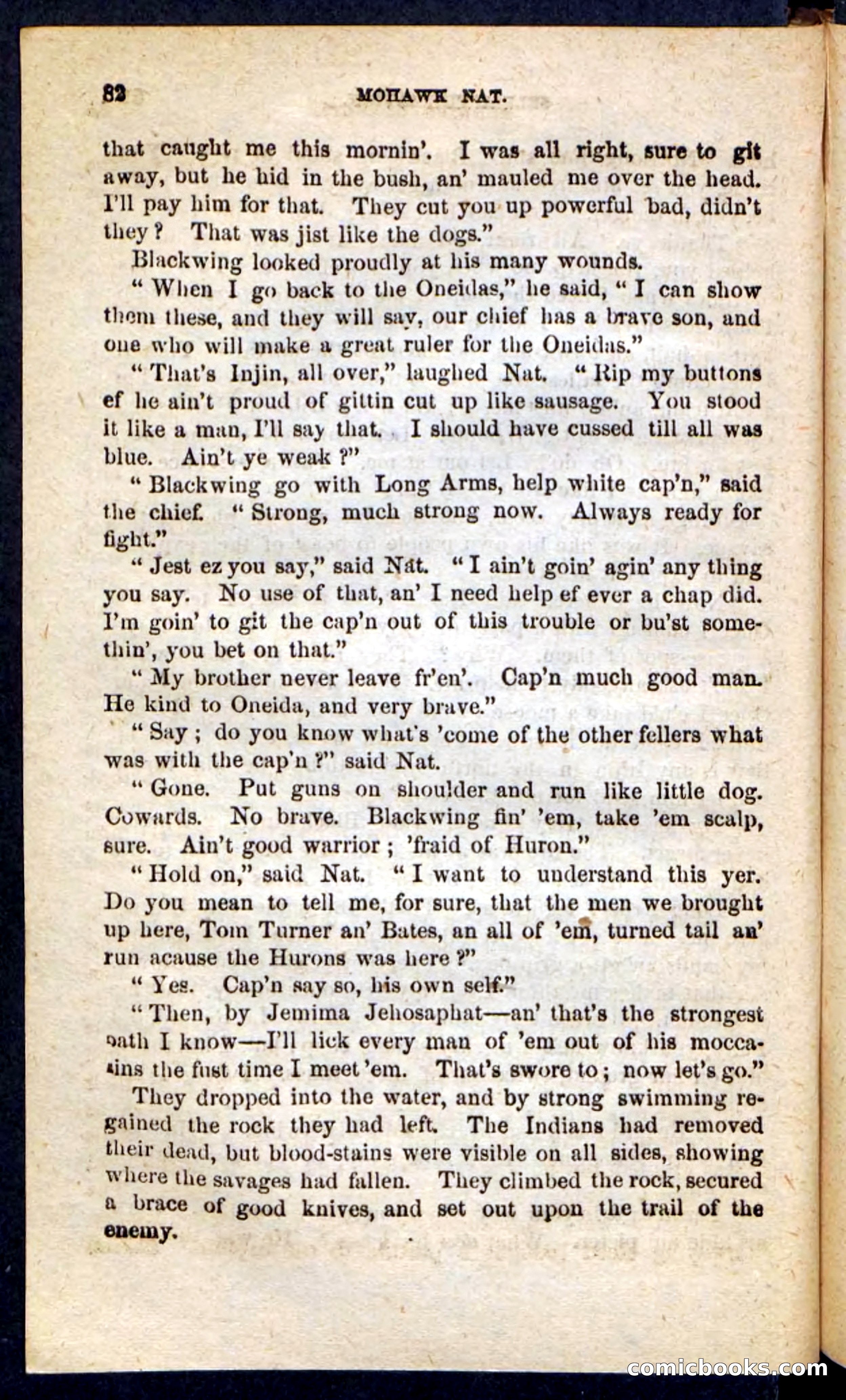 Beadle's Pocket Novels No. 189 — page 78 of 100