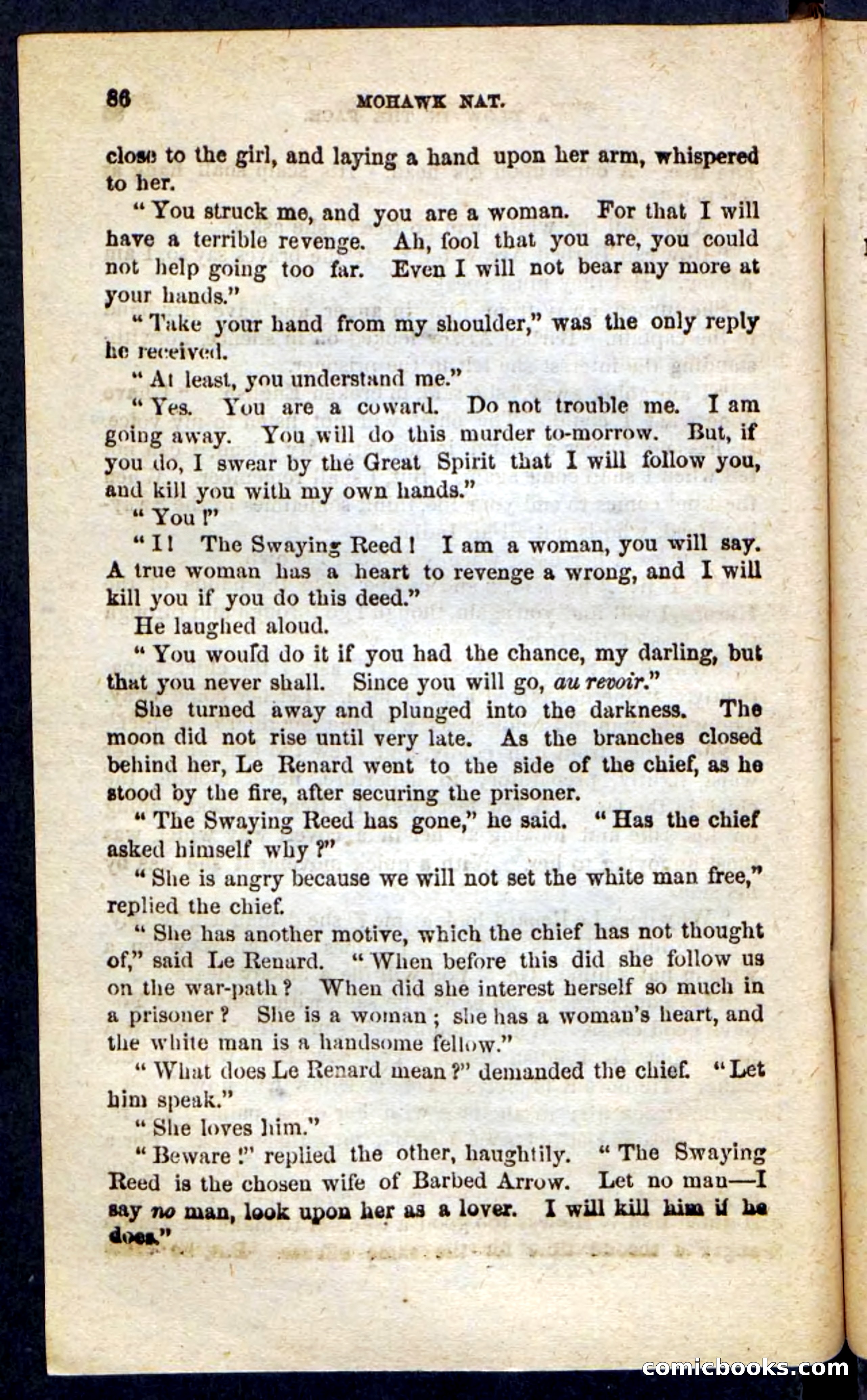 Beadle's Pocket Novels No. 189 — page 82 of 100