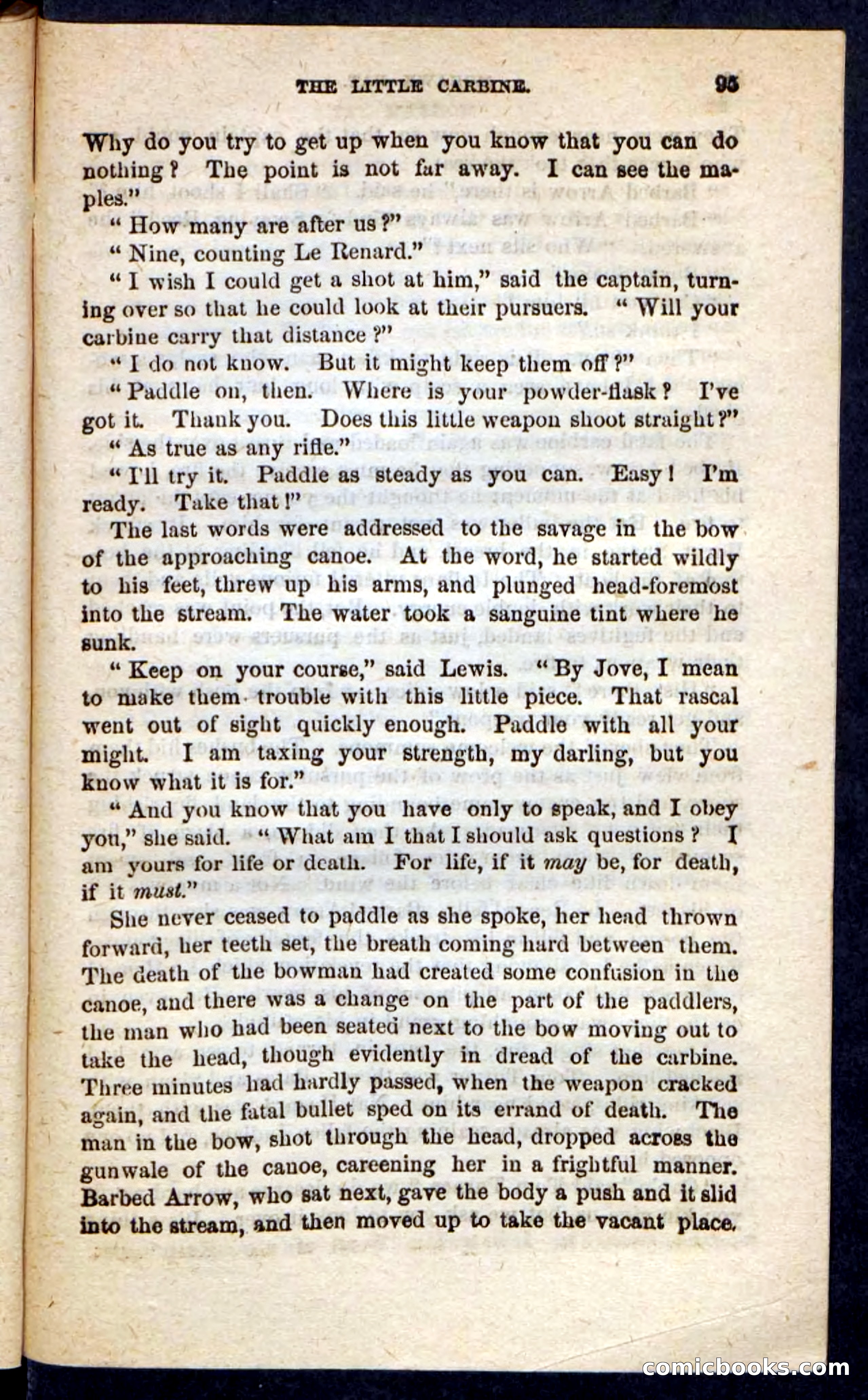 Beadle's Pocket Novels No. 189 — page 91 of 100
