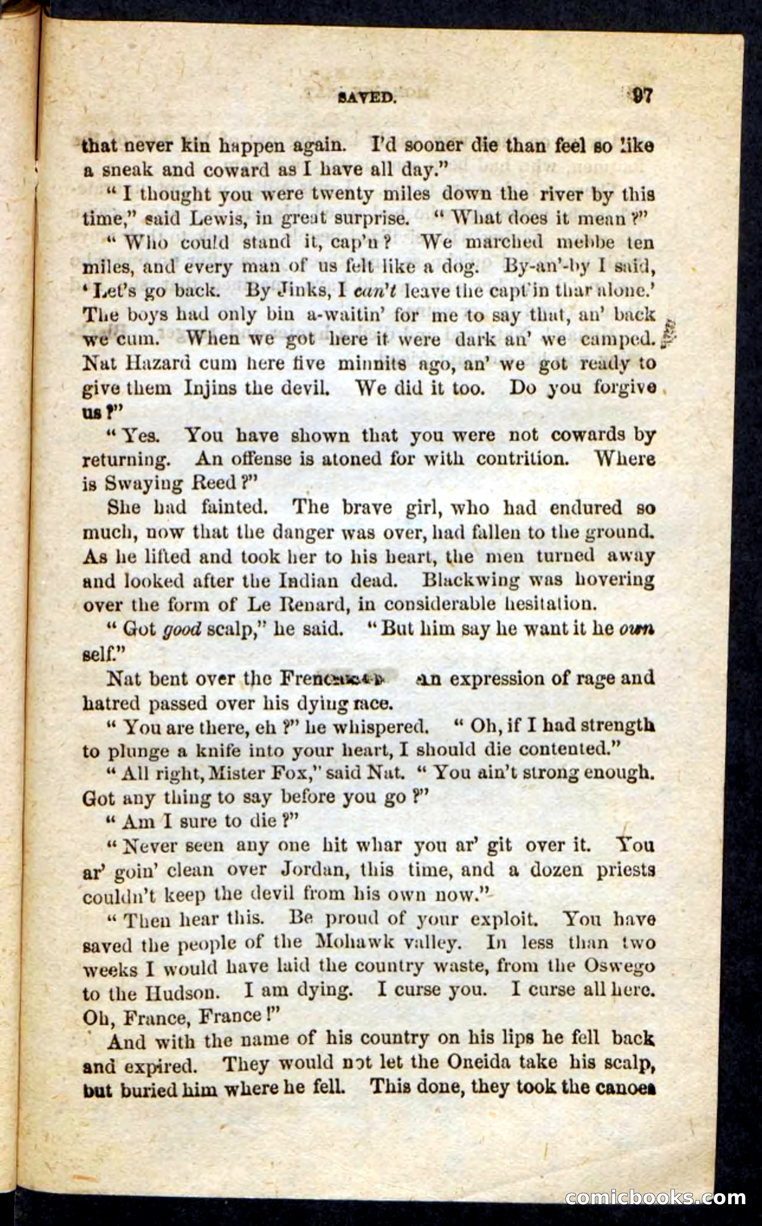 Beadle's Pocket Novels No. 189 — page 93 of 100