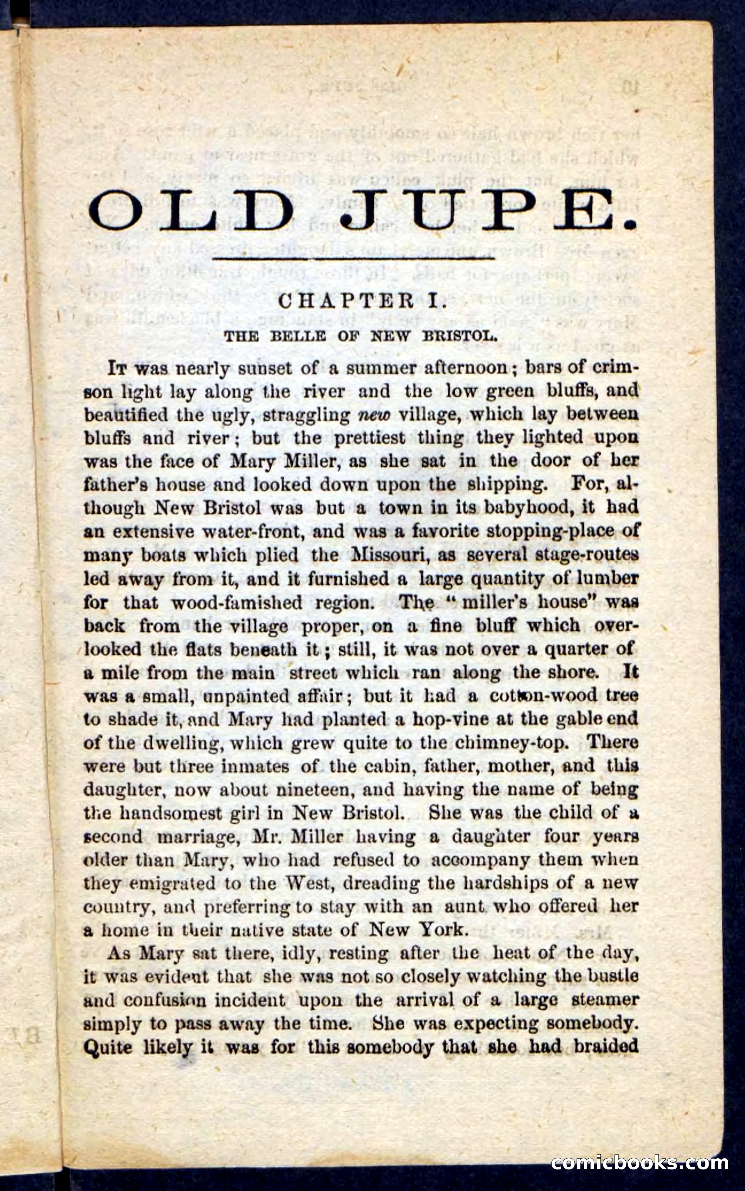 Beadle's Pocket Novels No. 190: Old Jupe — page 5 of 100