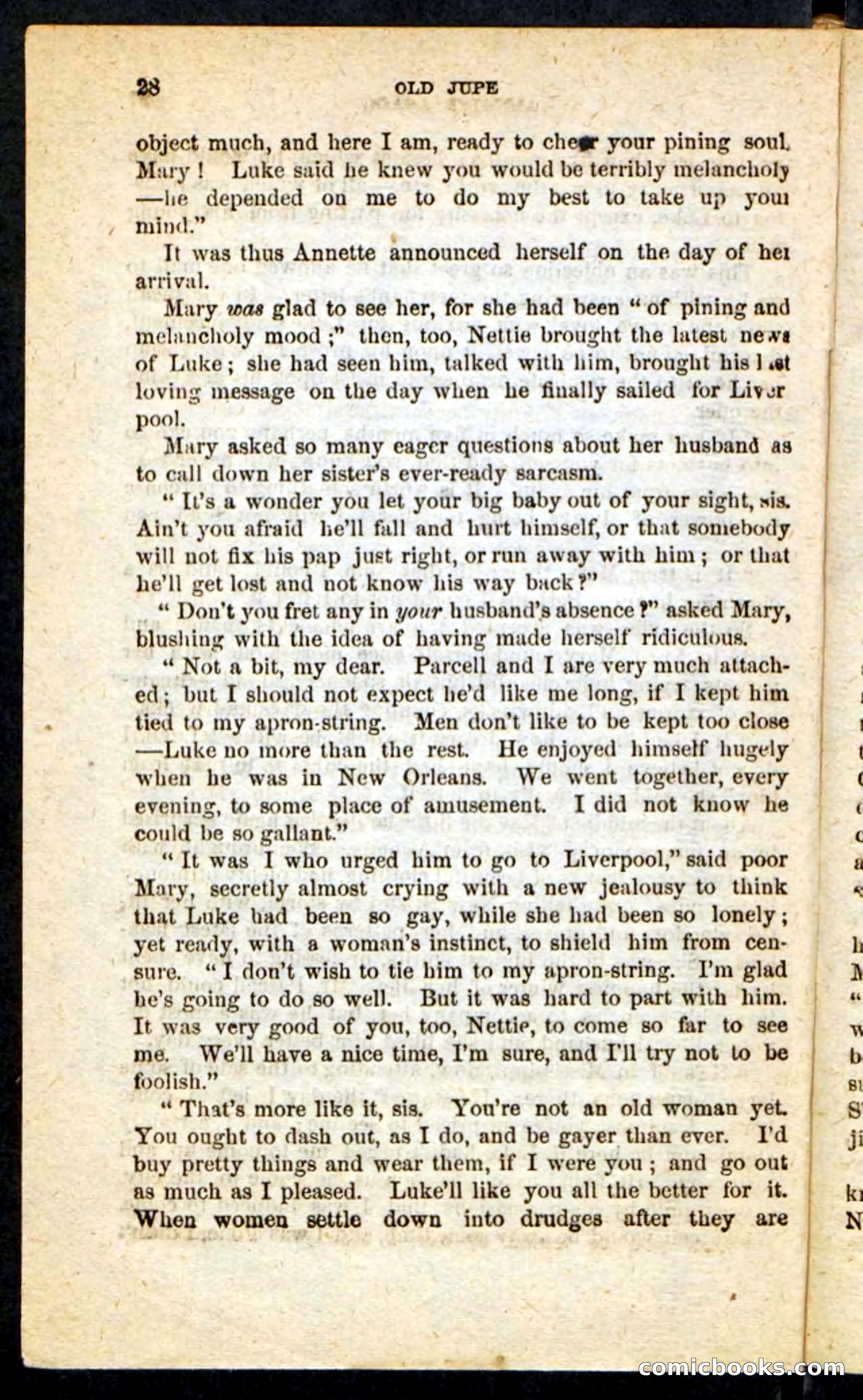 Beadle's Pocket Novels No. 190: Old Jupe — page 24 of 100
