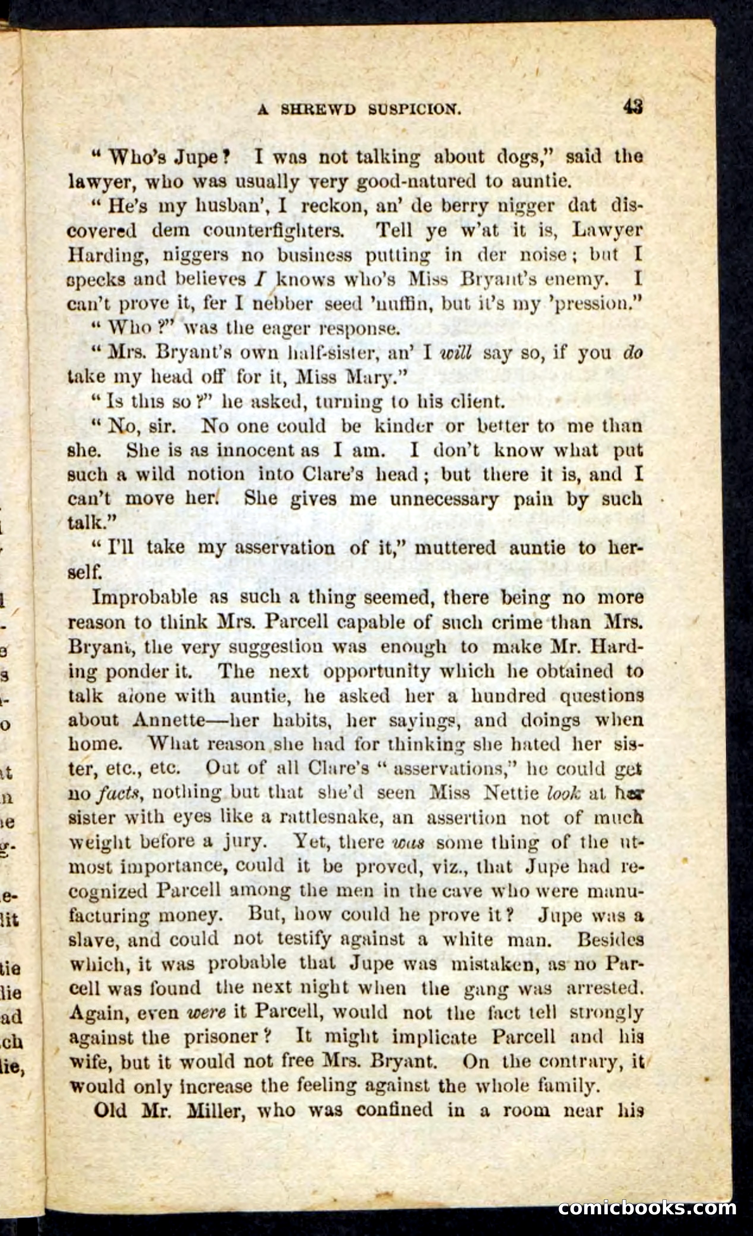 Beadle's Pocket Novels No. 190: Old Jupe — page 39 of 100