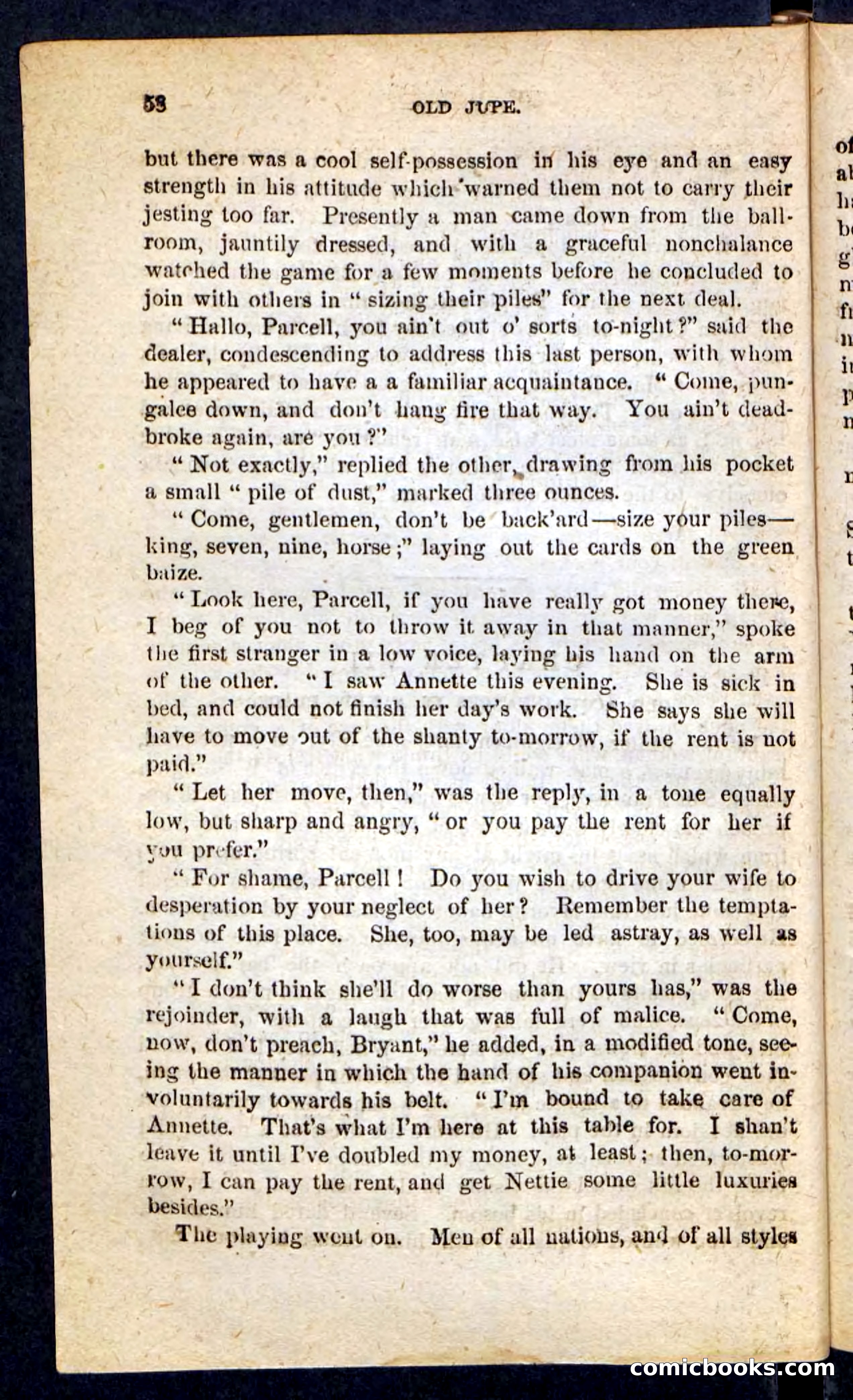 Beadle's Pocket Novels No. 190: Old Jupe — page 54 of 100