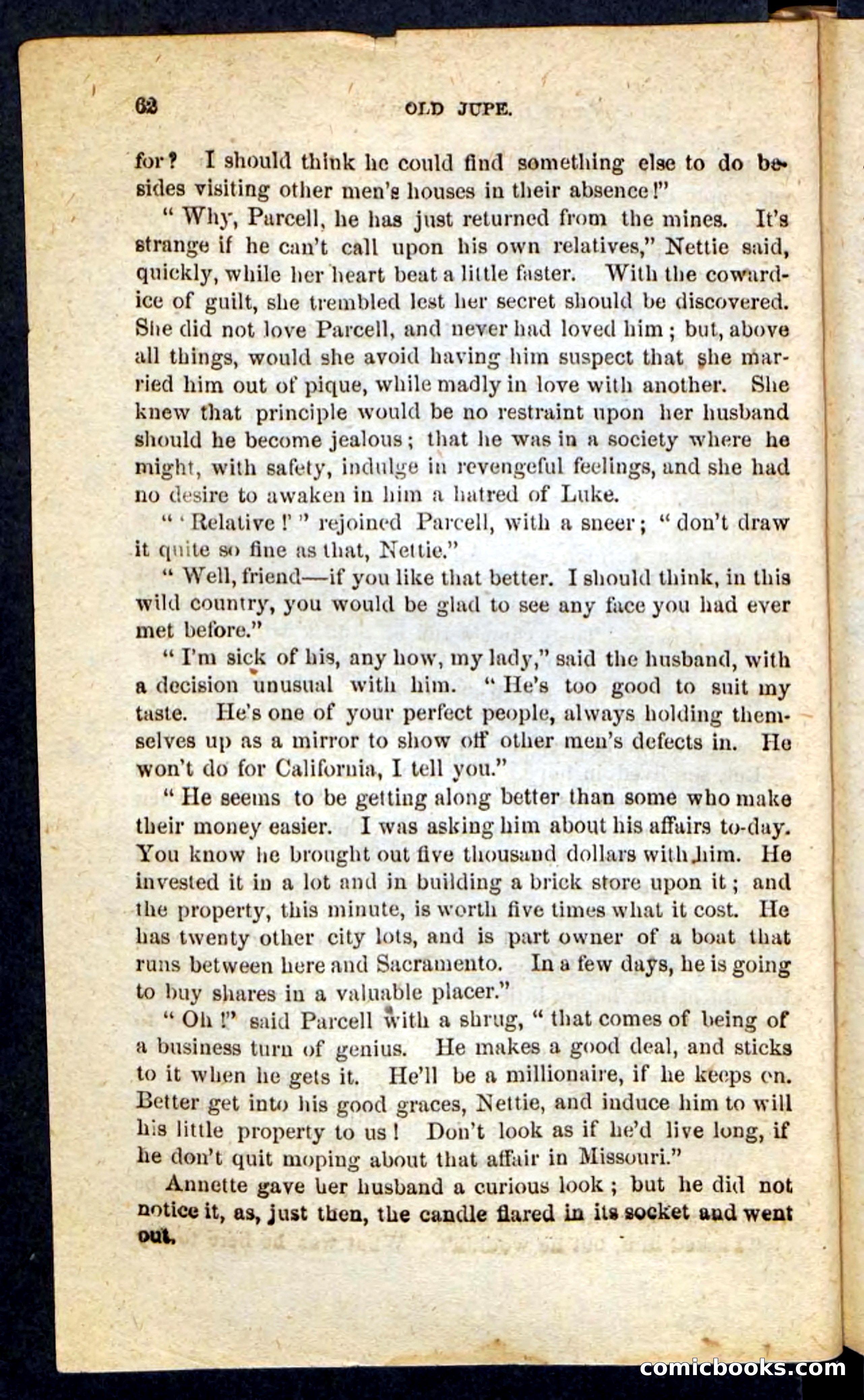 Beadle's Pocket Novels No. 190: Old Jupe — page 58 of 100