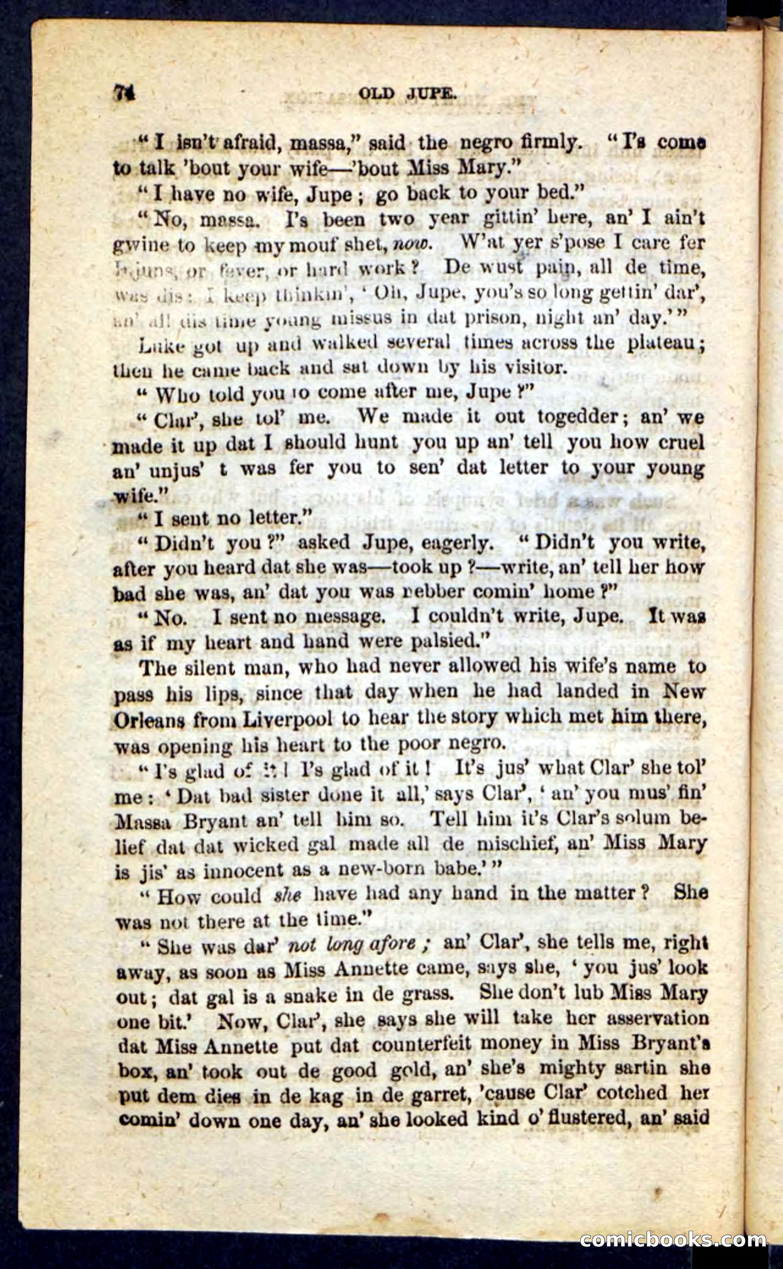 Beadle's Pocket Novels No. 190: Old Jupe — page 70 of 100